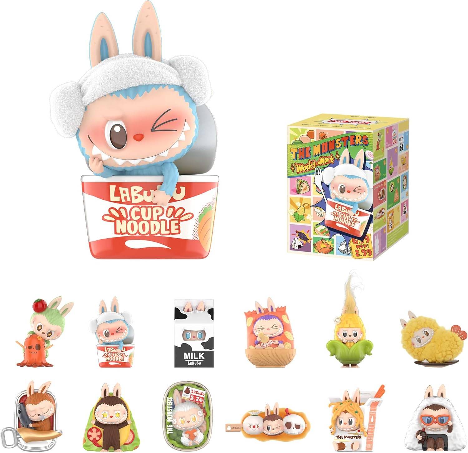 Pop Mart x THE MONSTERS: Wacky Mart Series Full Set - photo 3