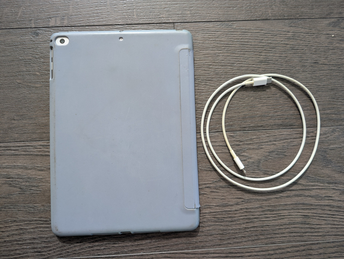 Apple iPad 6th gen 128GB WiFi, w/case, USB-C to Lightning cable - photo 3