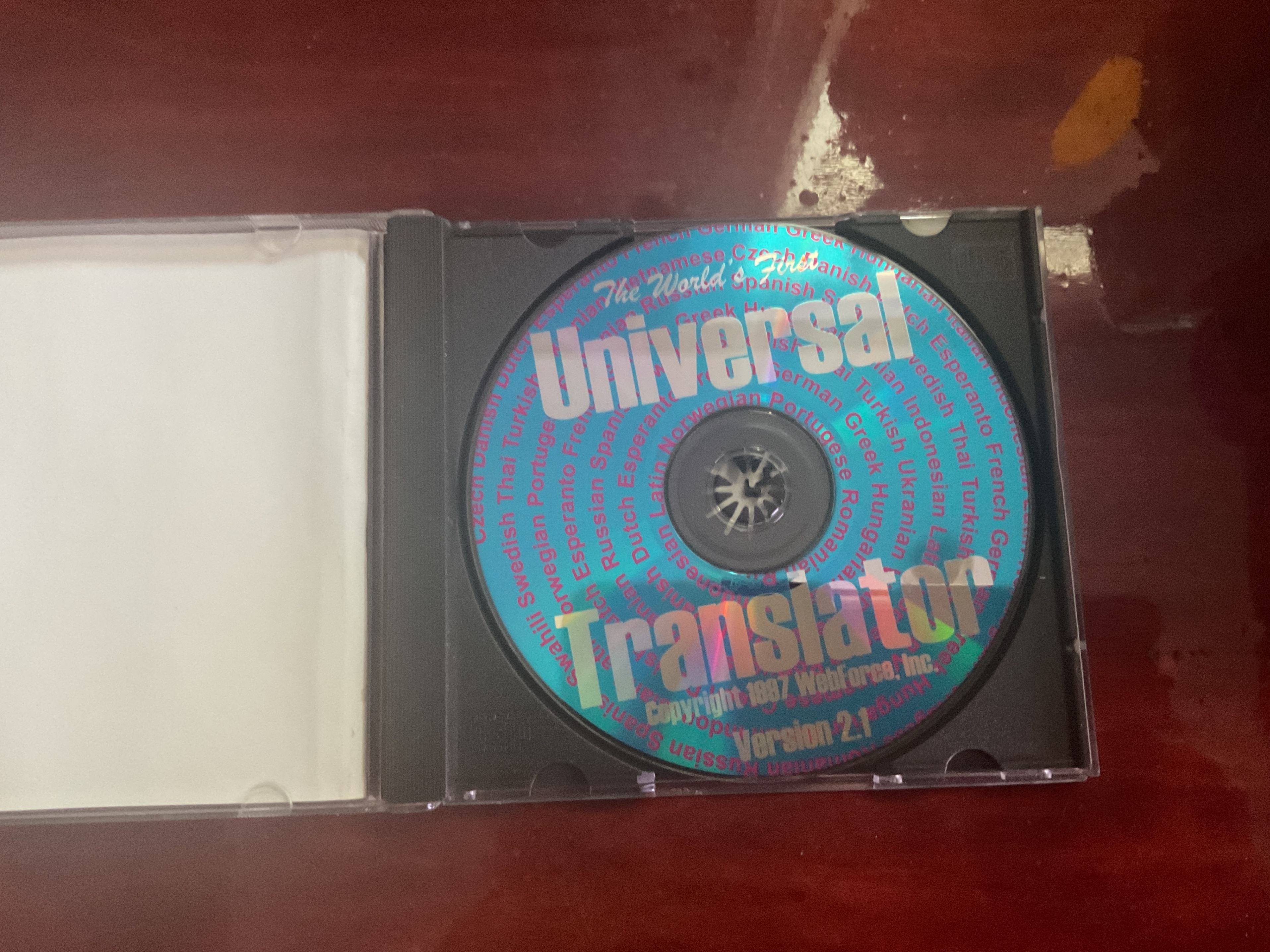 WebForce Universal Translator Software CD-ROM v2.1 - photo 3