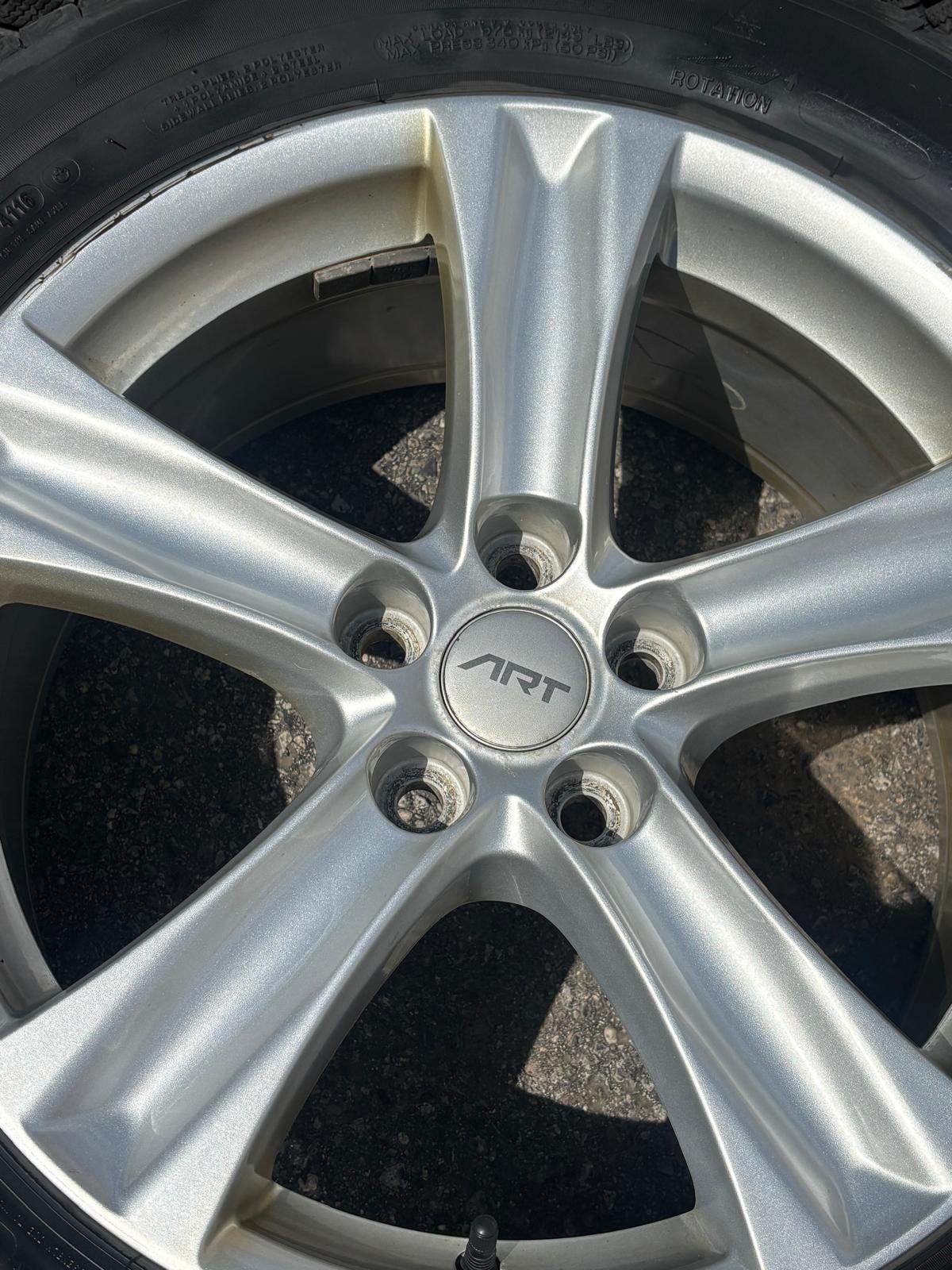 OEM 18"Lexus NX/RX/RAV4/Sienna(5x114)+235/60/R18 Michelin snows - photo 5