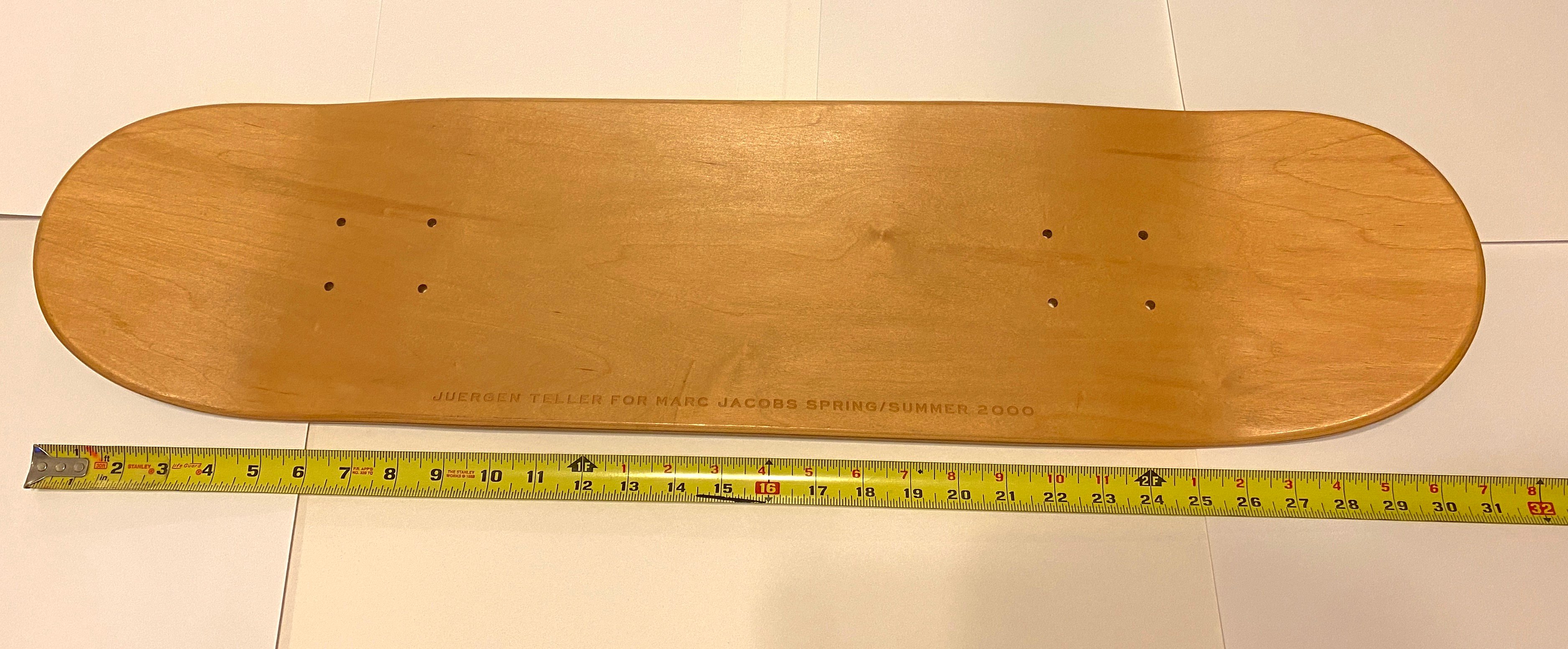 Juergen Teller x Marc Jacobs S/S 2000 Skateboard w/ Lisa Maria - photo 2