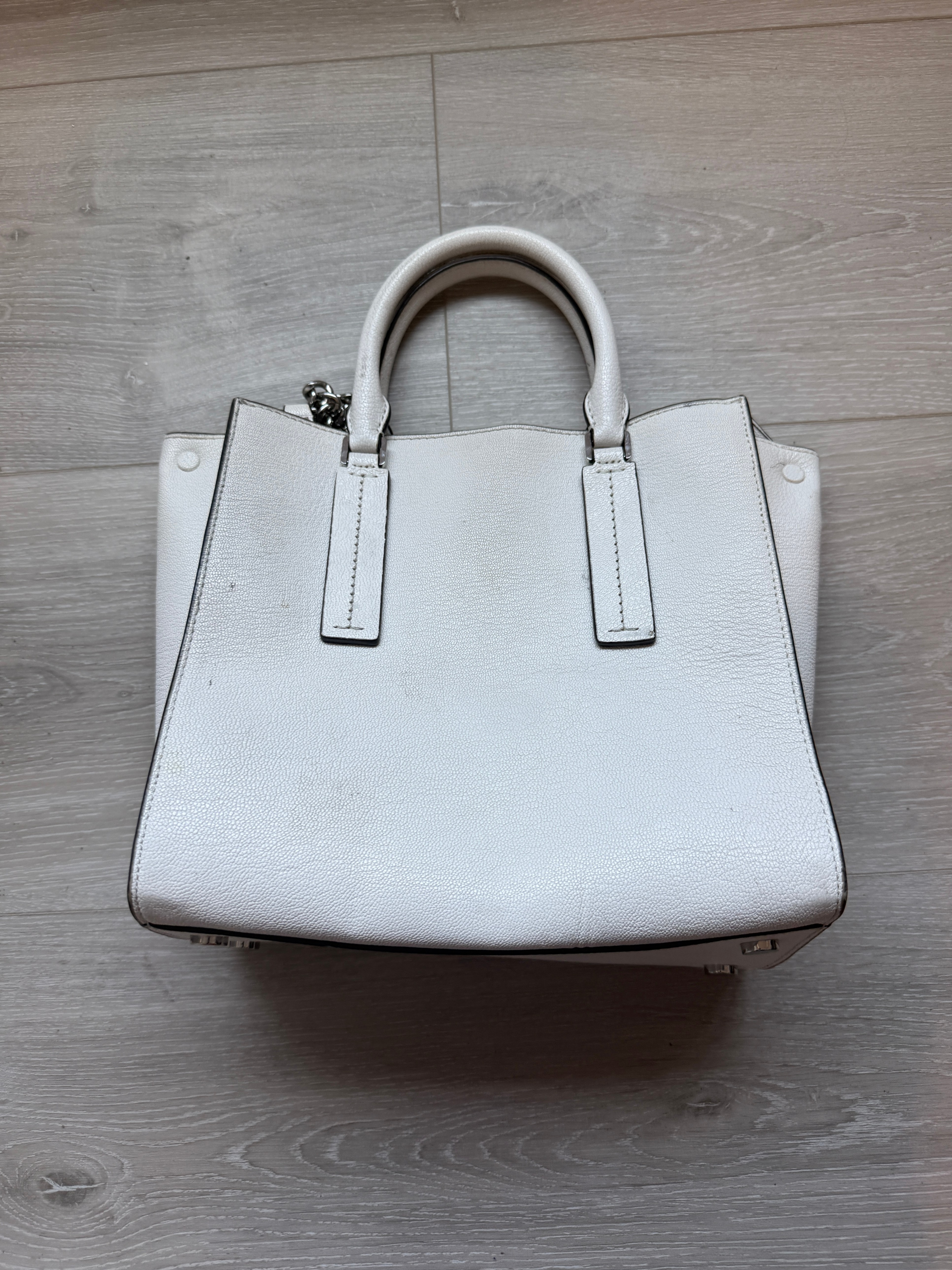 Michael Kors Cream Satchel Crossbody Purse - photo 3