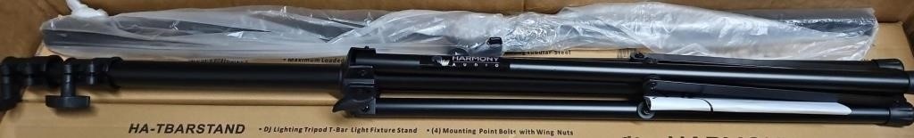 New DJ Wedding Karaoke Club Light Stand – Harmony Pro T-Bar - photo 3