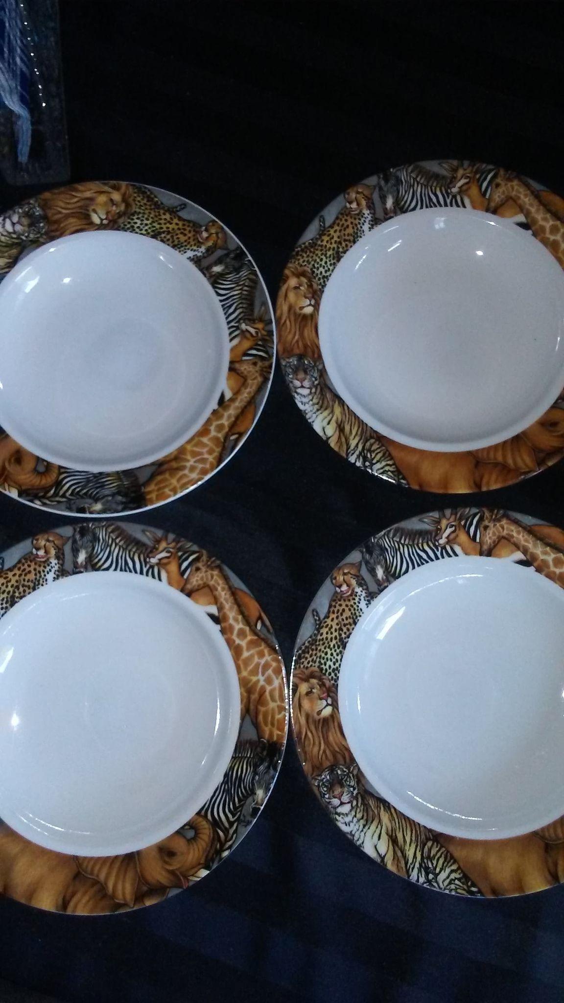 Animal Print Bowls
