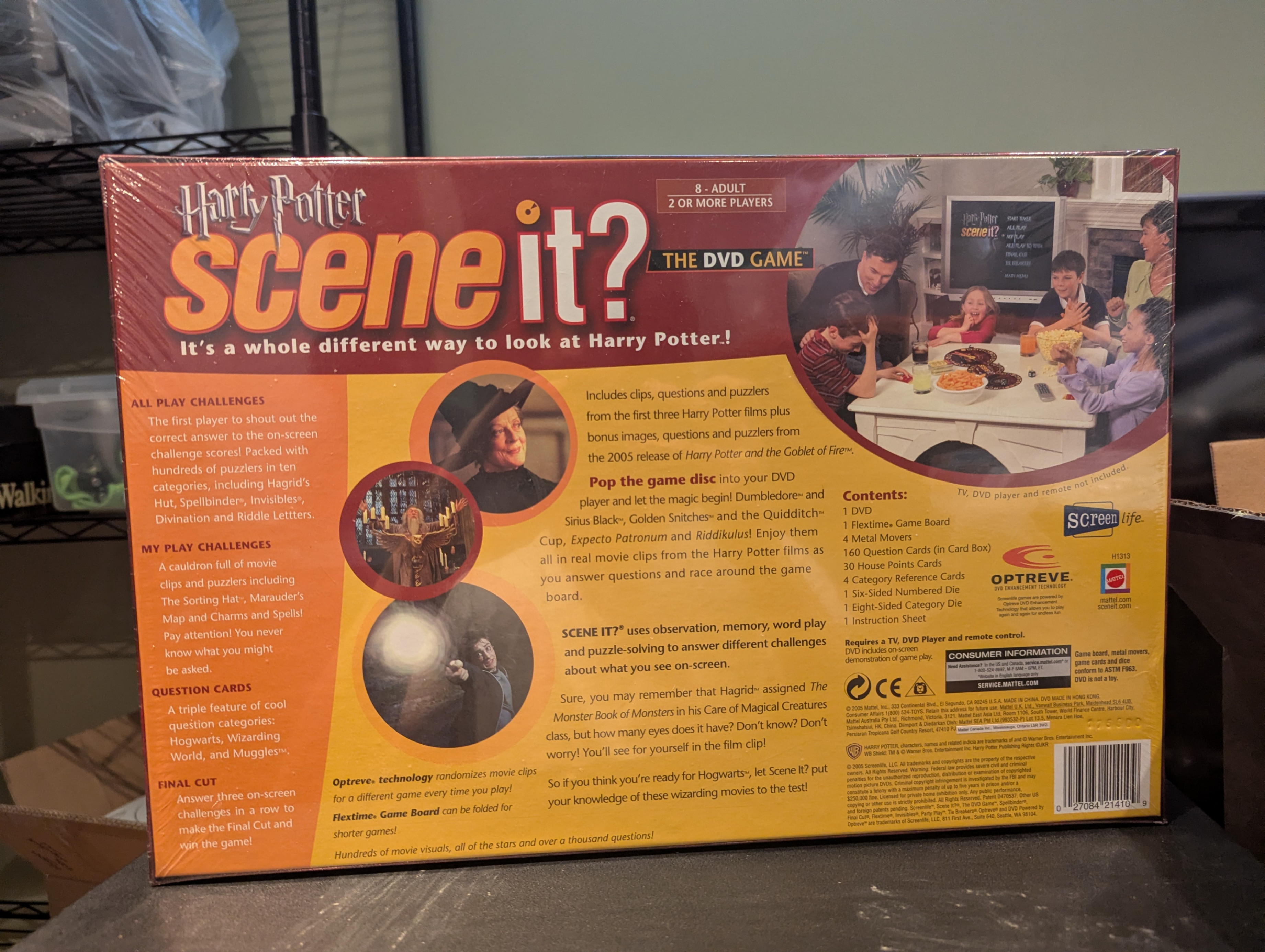 Harry Potter Scene It? DVD Game - photo 2
