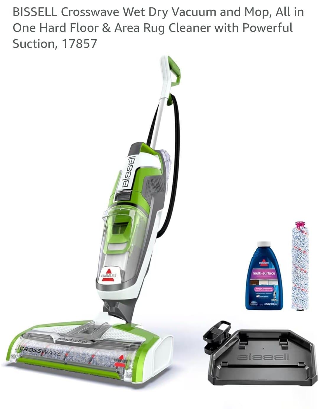 BISSELL Crosswave Wet Dry Vacuum and Mop