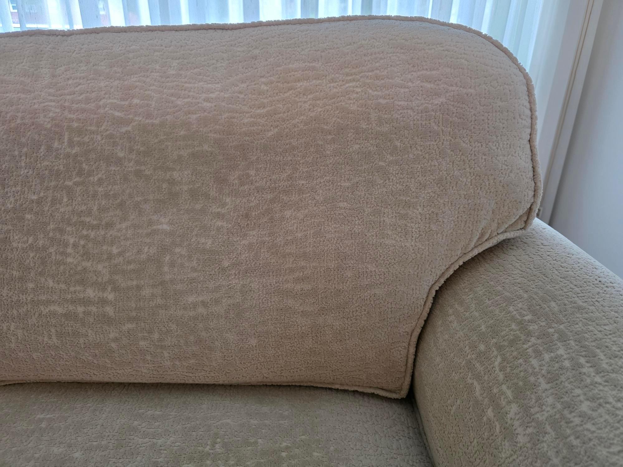 Comfortable Loveseat Sofa -Off white - photo 4