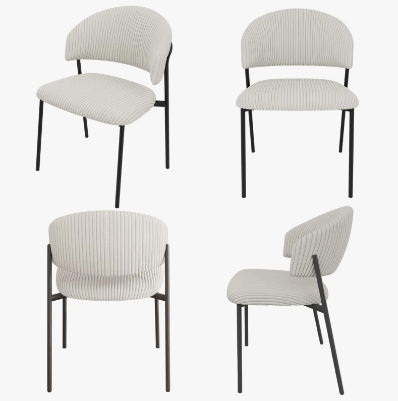 Upholstered Dining Chairs (Set of 4) - New in box - photo 5