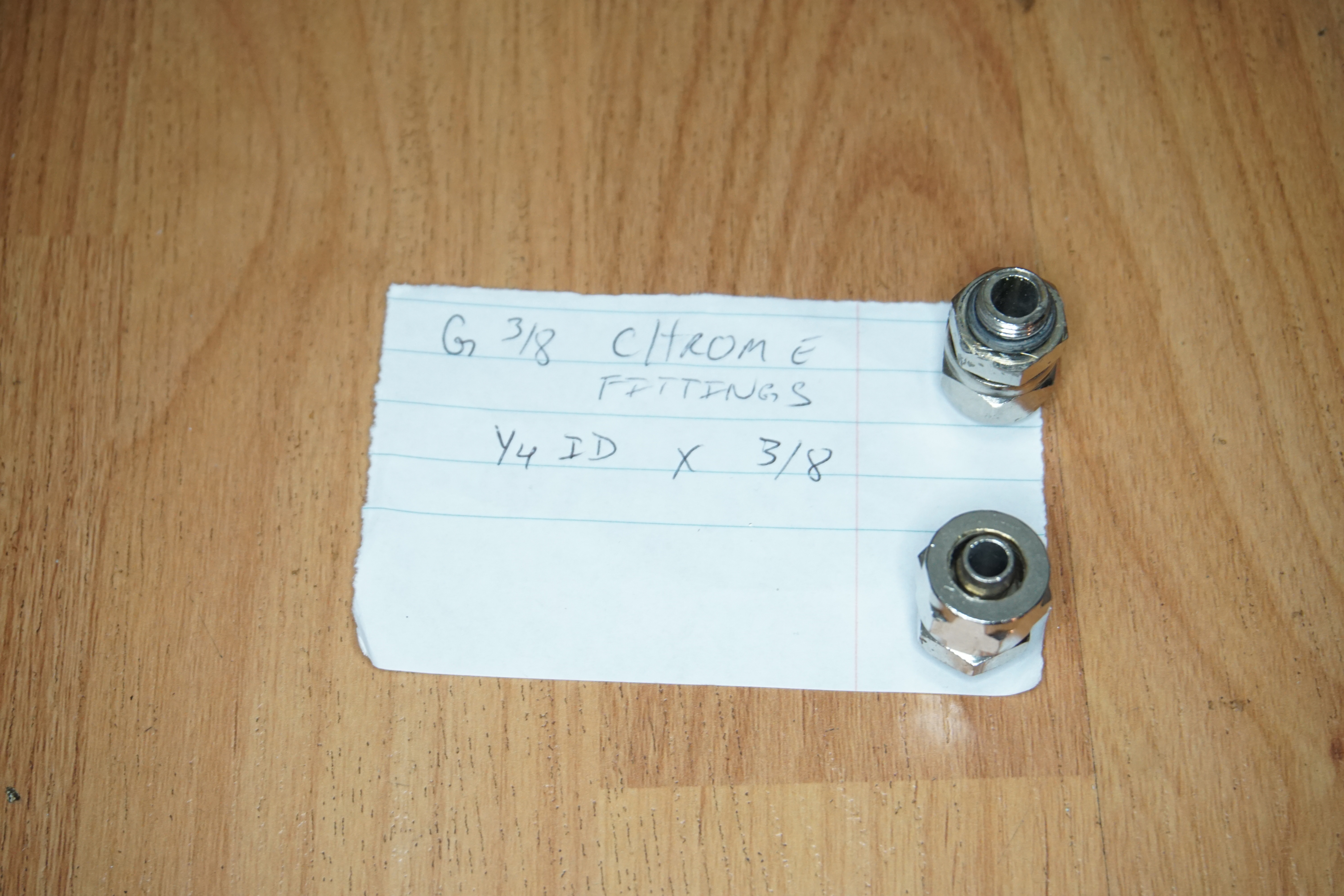 1/4"ID x 3/8"OD water cooling fittings - photo 2