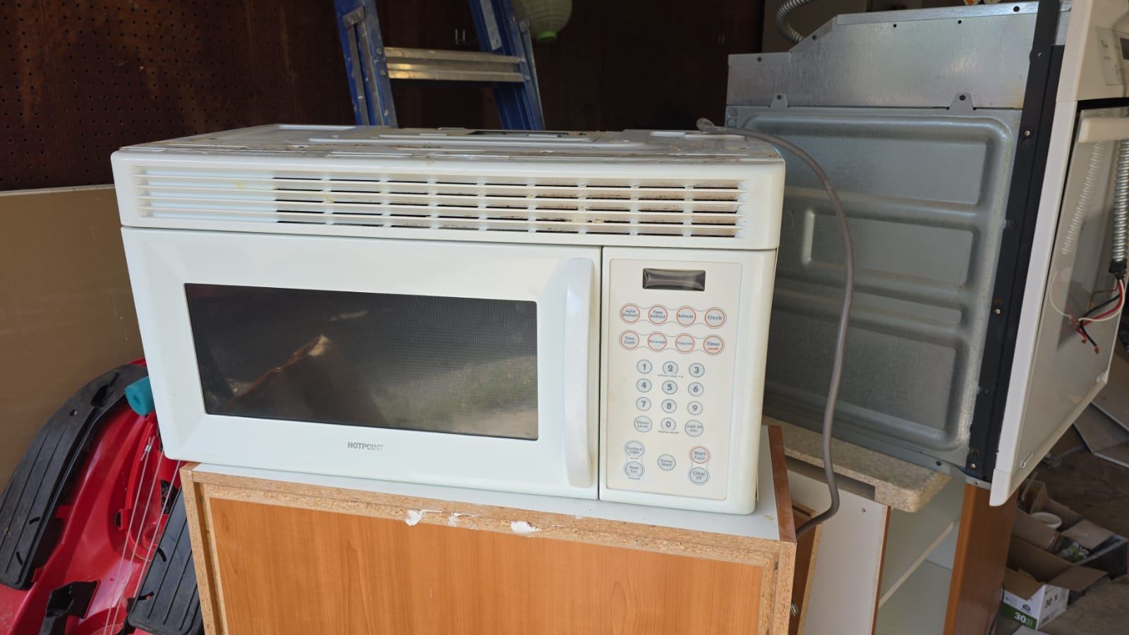 Free oven and microwave