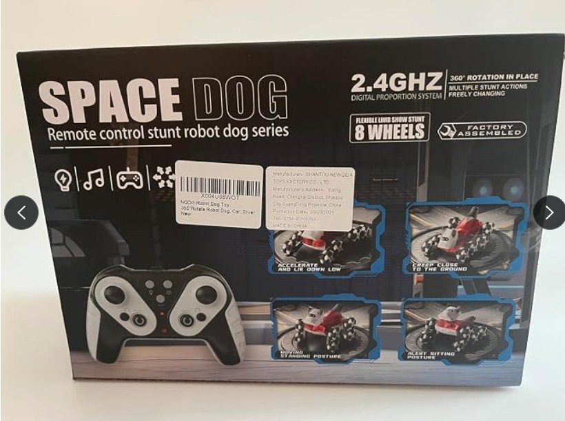 Space Dog Remote Control Stunt Robot Dog Series - photo 2