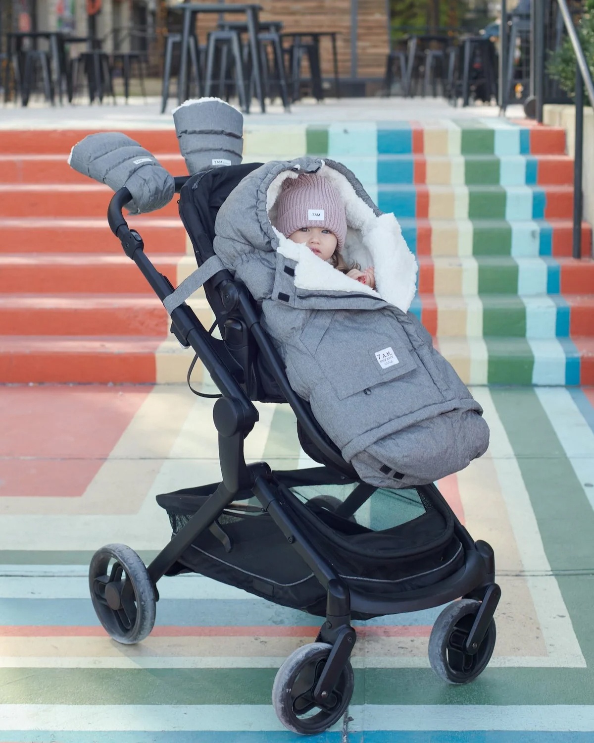 7AM 212 Evolution Stroller Blanket Footmuff - photo 4