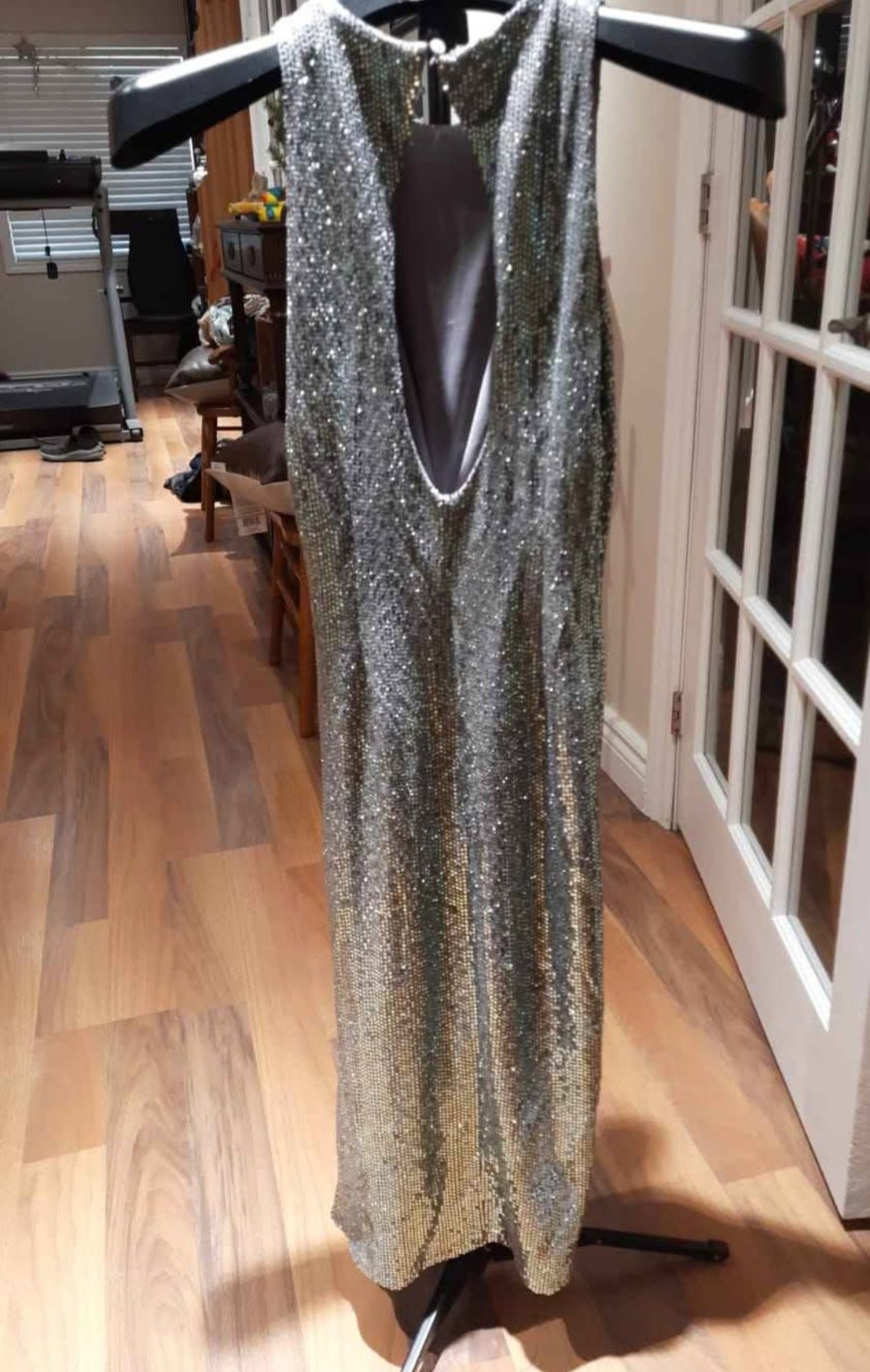 Zara silver sequin dress - photo 4
