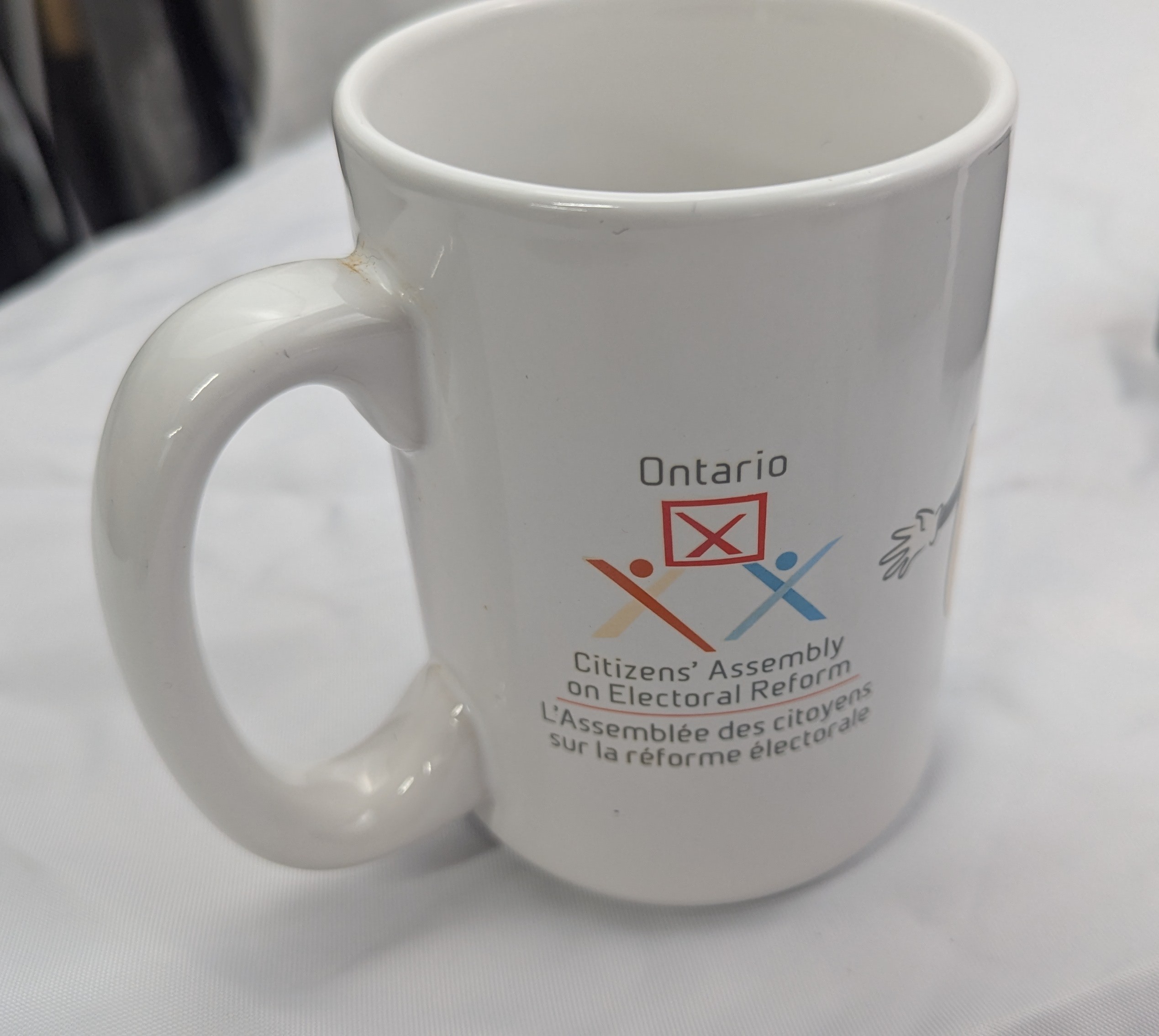 2006 Ontario Citizens' Assembly on Electoral Reform Mug Glass - photo 4