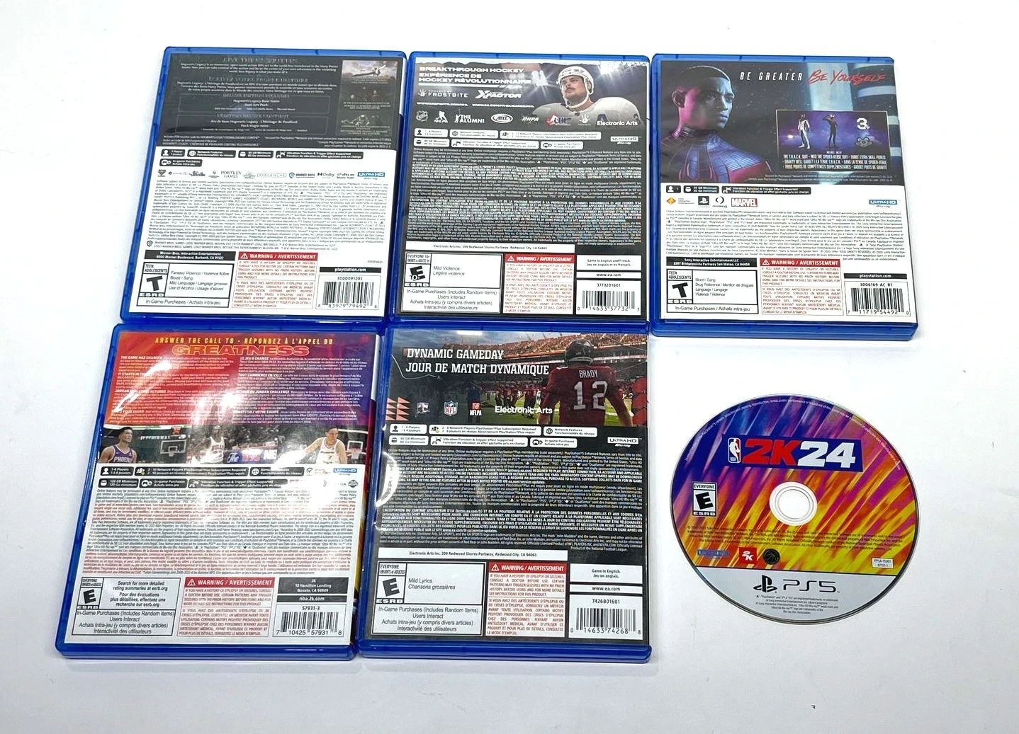 Small Lot of 6 Sony PlayStation 5 PS5 Games - photo 2