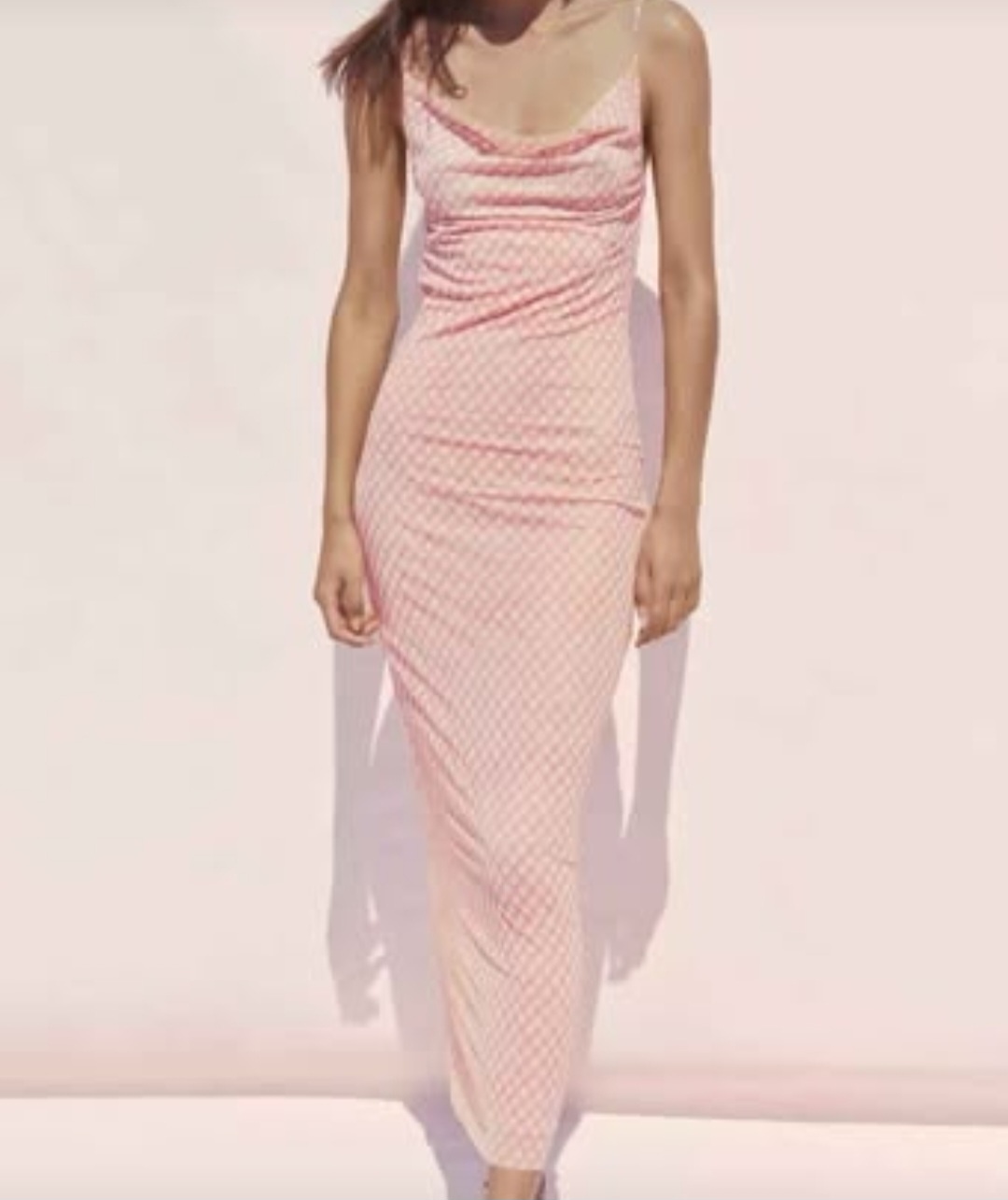 ZARA PRINTED TULLE SLIP DRESS - photo 2