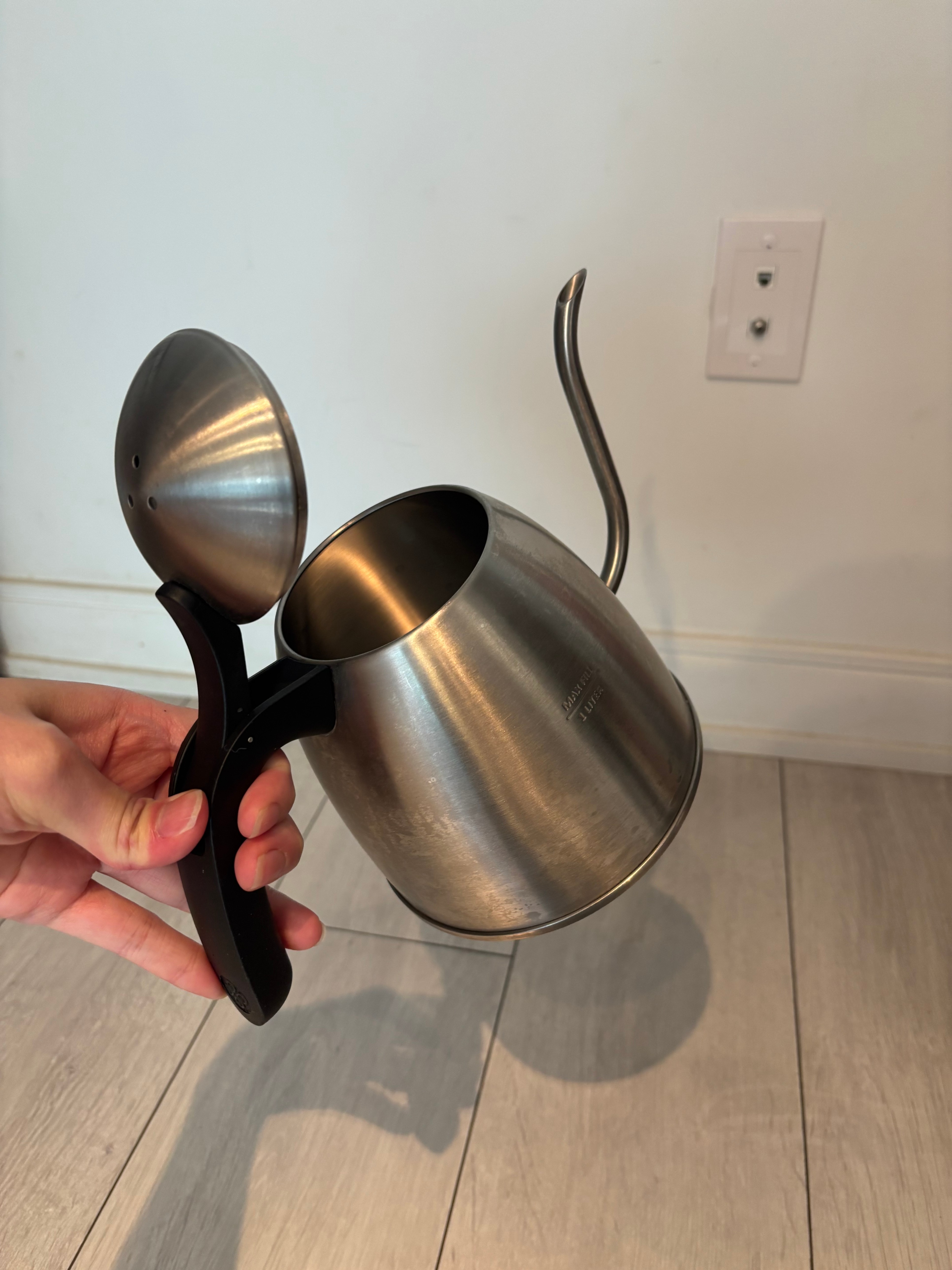 Primula Precision Pour Over Kettle - Stainless Steel 1.06 Qt. - photo 3