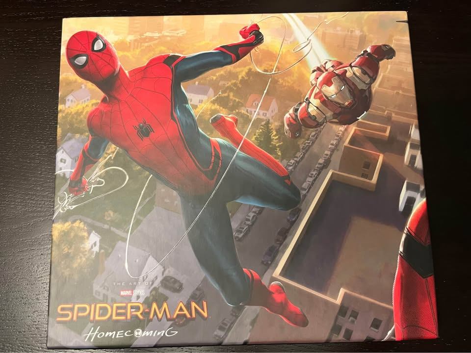 Marvel Spider-Man Homecoming The Art of the Movie Hardcover Book