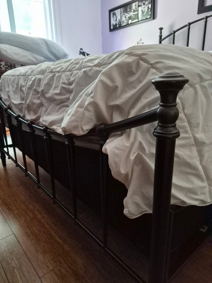 Wrought Iron Brass Bed King-Size Frame - photo 5