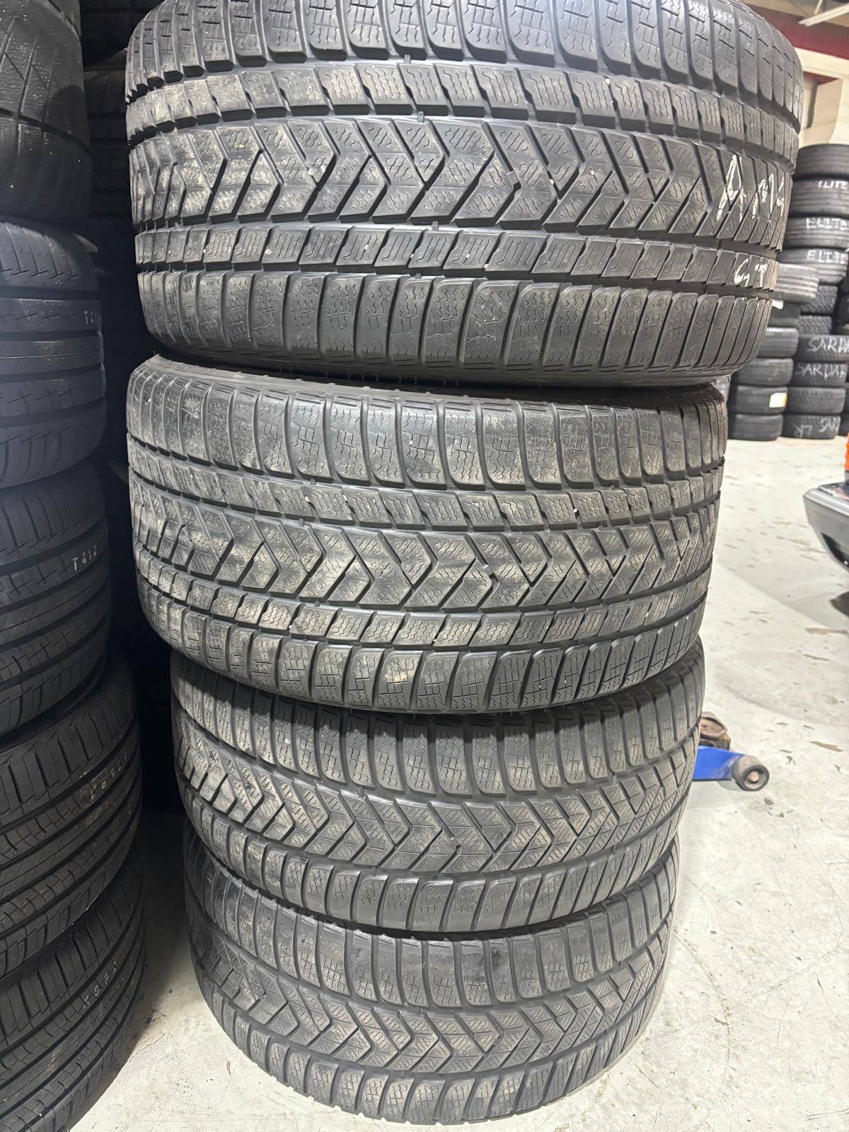 NEW FORGED 21”Taycan/Panamera/Etron(5x130)+used Pirelli SNOWS - photo 3