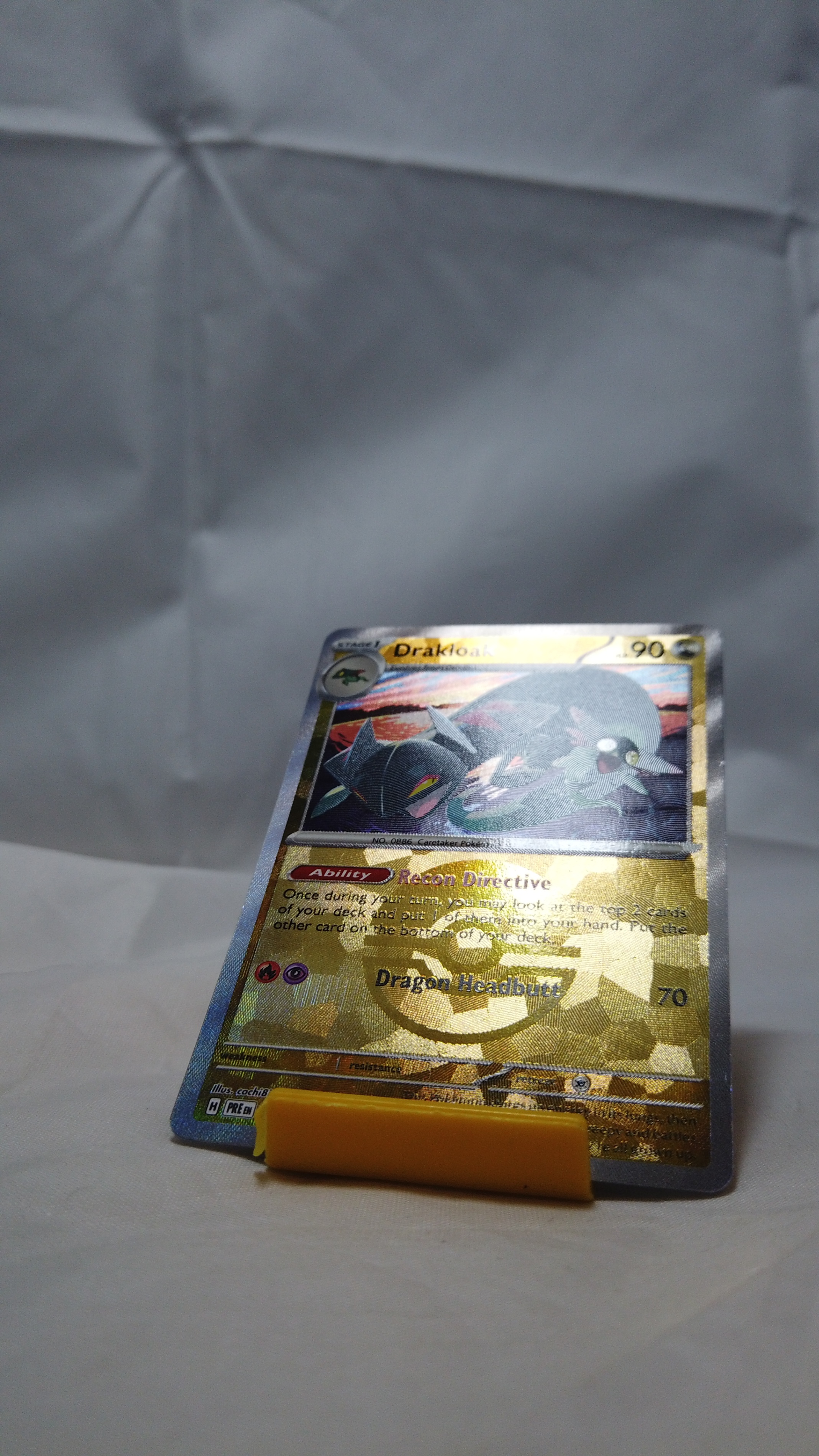 Pokemon Drakloak 072/131 Prismatic Evolutions Poke Ball Holo NM