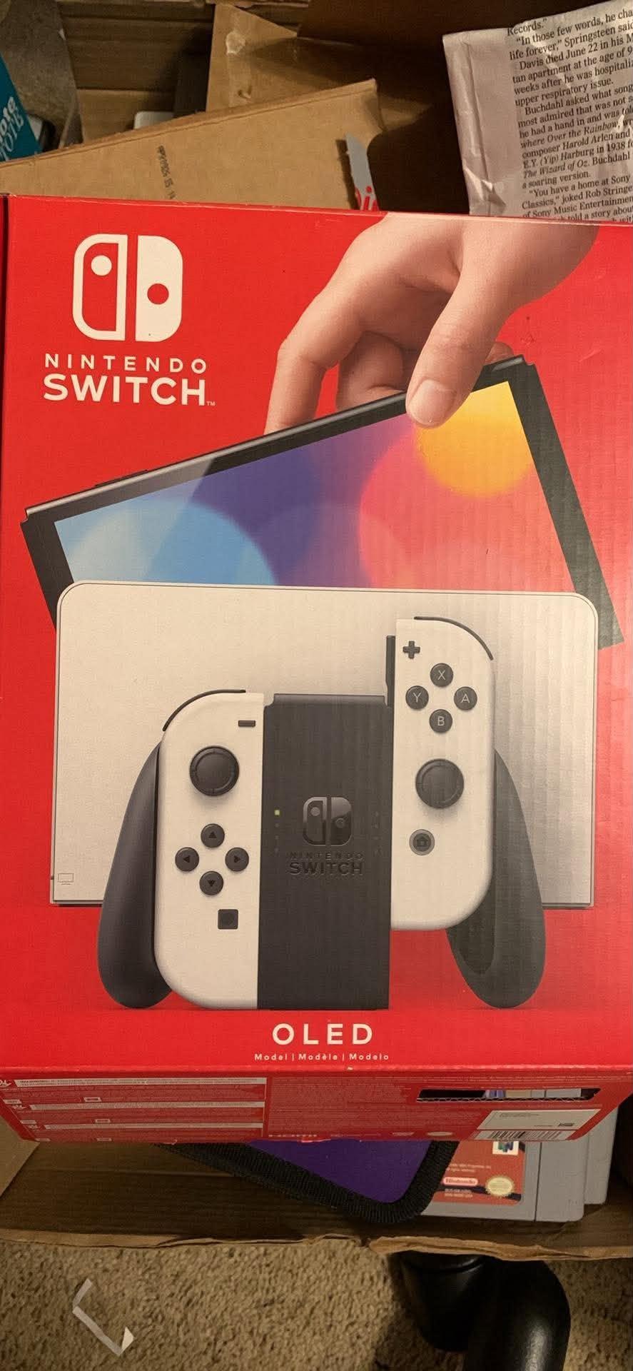 Nintendo Switch OLED Model White Console - photo 3