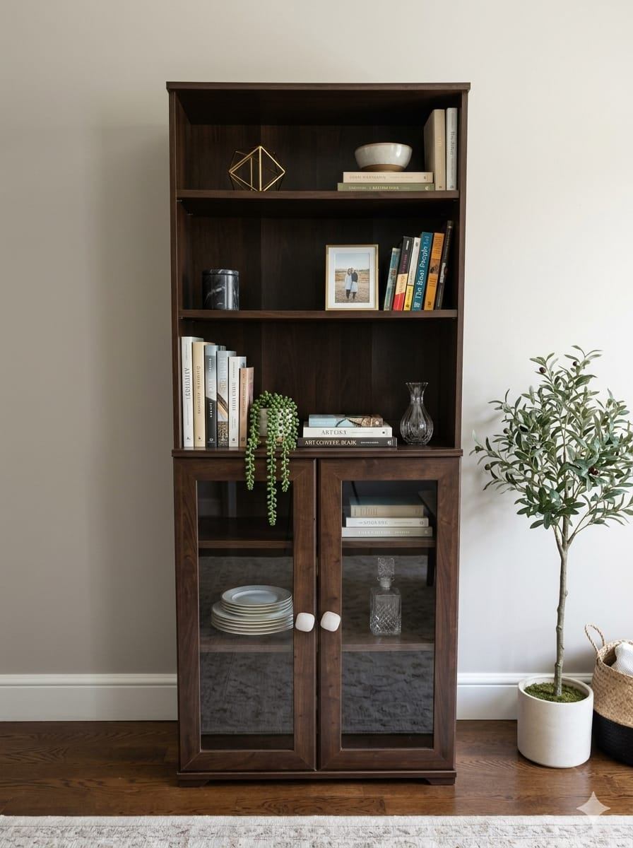 Decorative book shelf