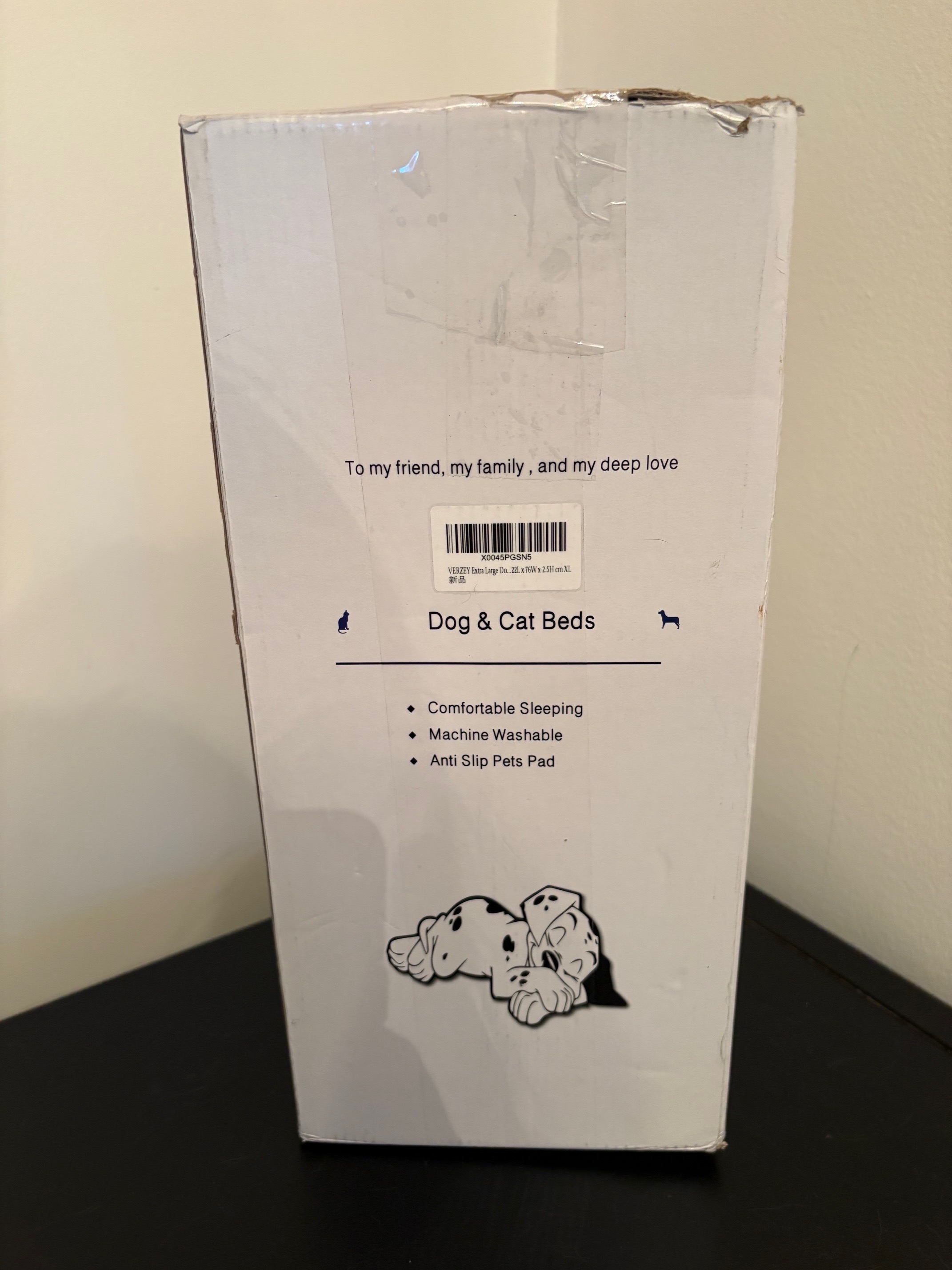 New XLarge Dog Bed MatUltra Soft -  48"x30" Grey ﻿﻿Verzey - photo 2