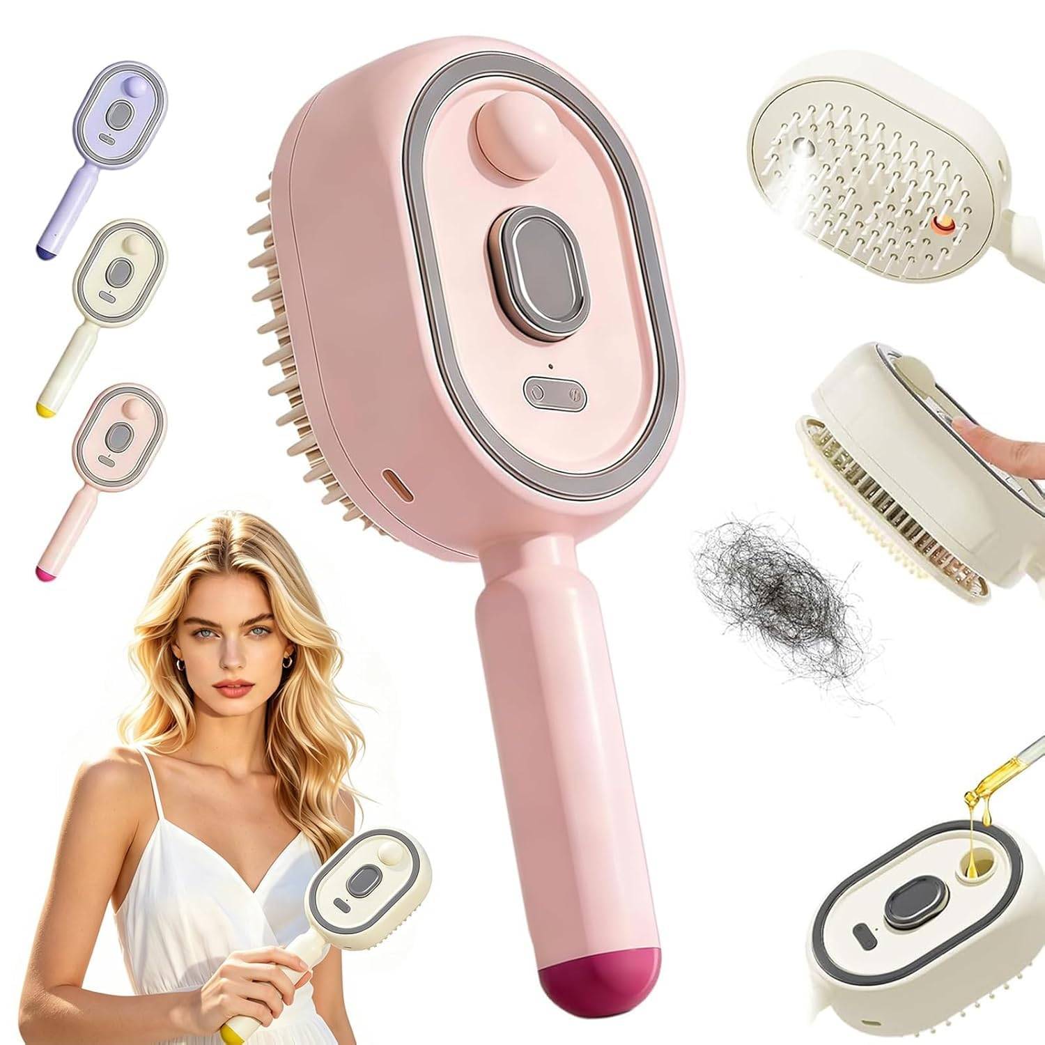 Electric Spray Air Cushion Massage Comb