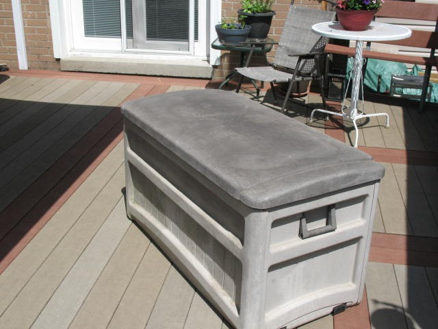 110 Gallon Outdoor Storage Deck Box