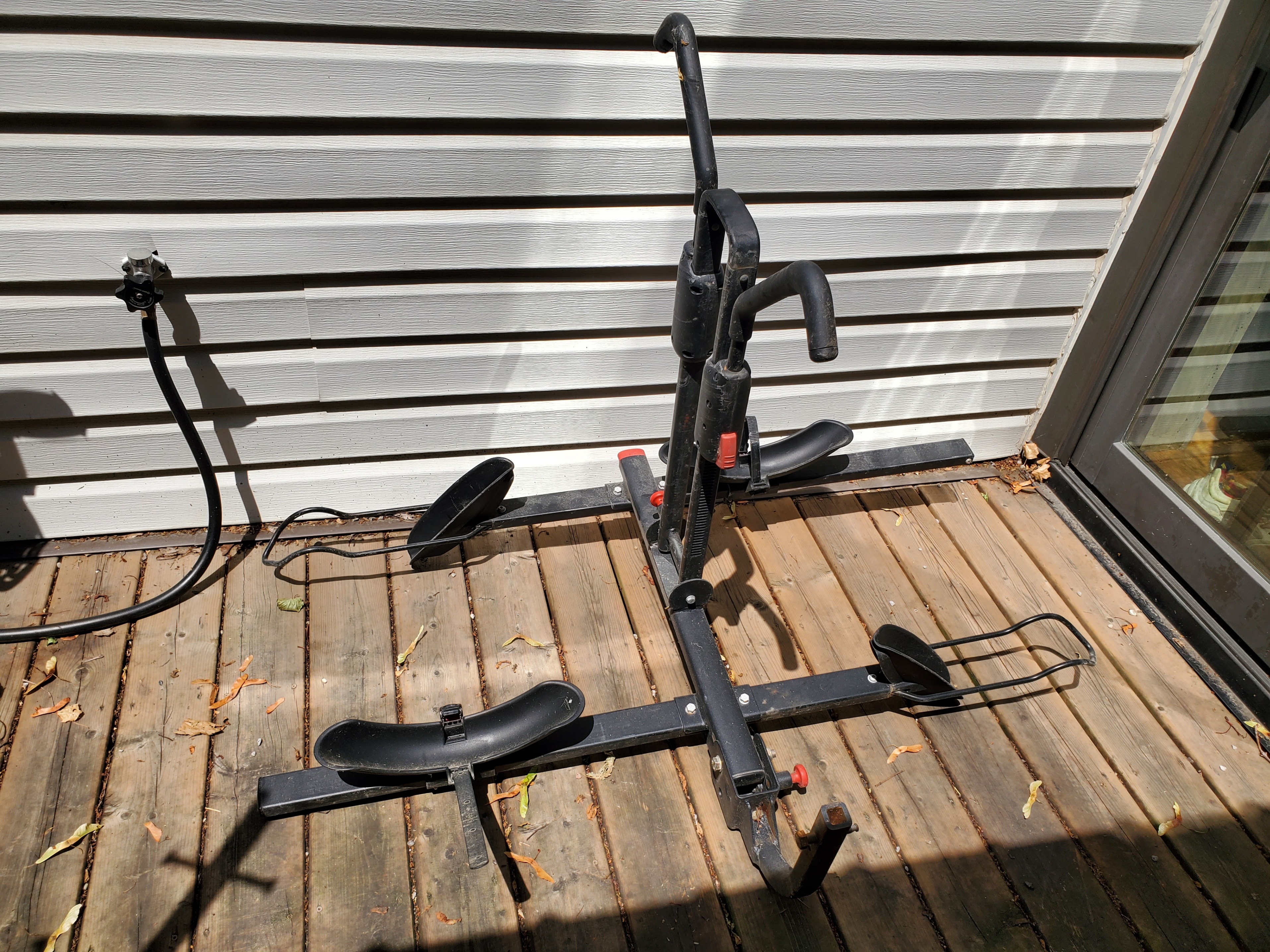 Hitch-Mounted Two-Bike Rack