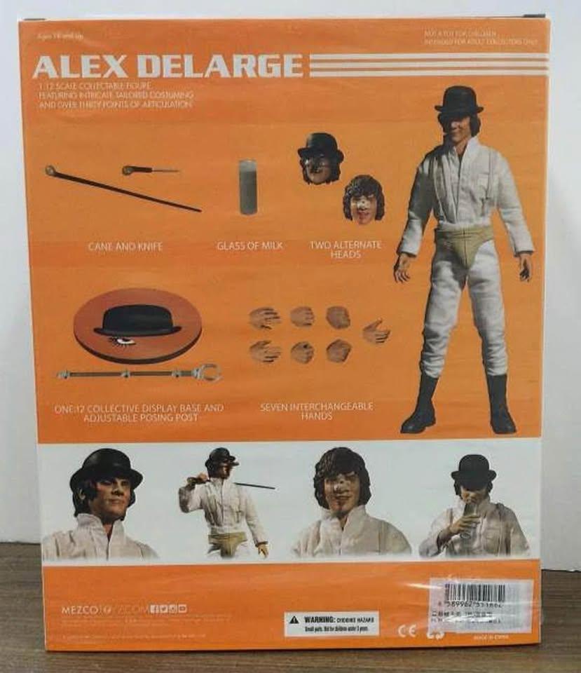 Rare Mezco Clockwork Orange Alex DeLarge Figure - photo 2