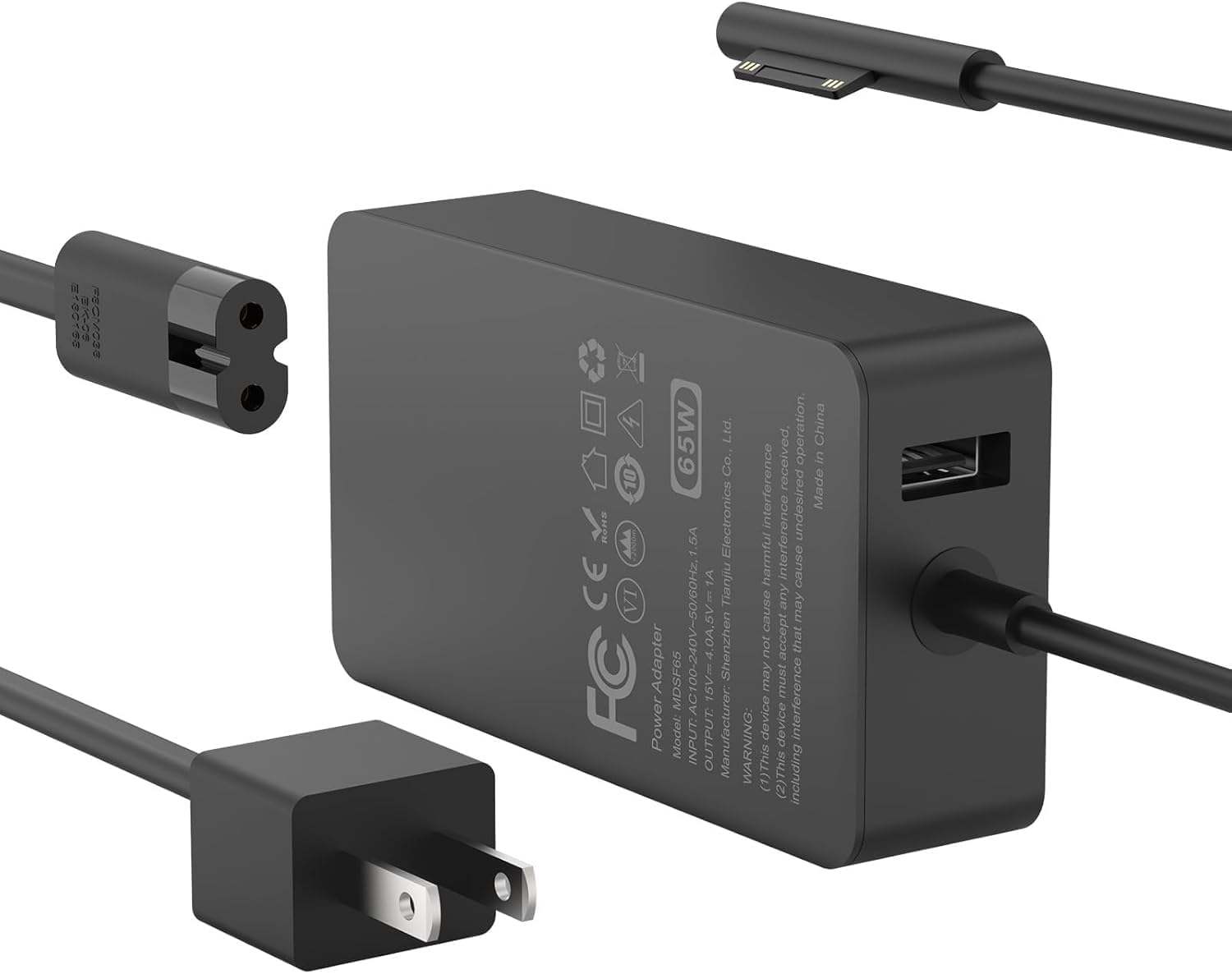 Microsoft Surface Pro 65W AC Charger / Power Adapter NEW