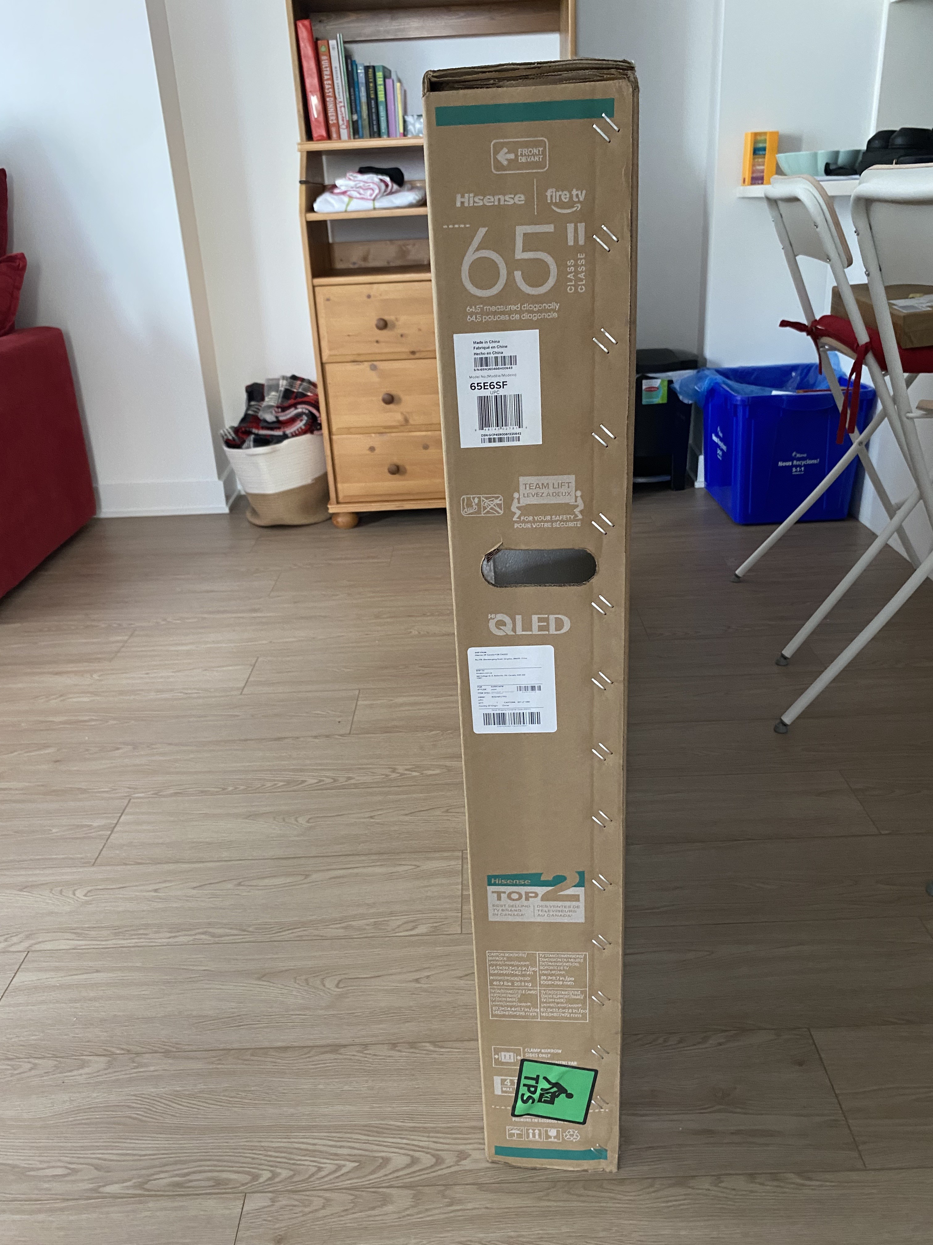 Brand New 65" Hisense TV - photo 2