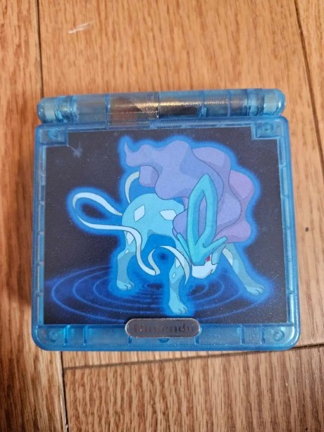 Suicune Edition Game Boy Advance SP AGS-101
