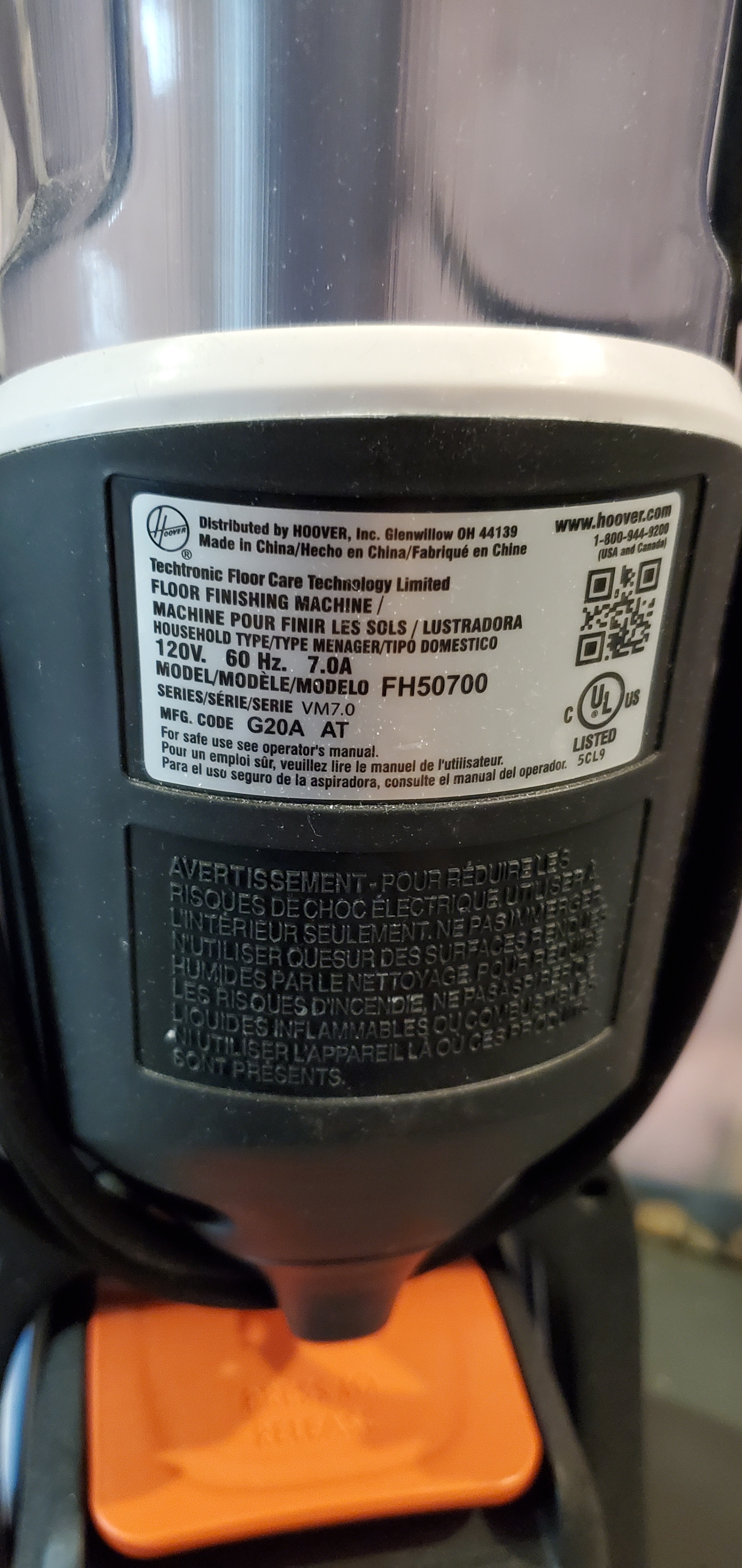 Hoover PowerDash Pet Compact Carpet Cleaner / Shampooer Machine - photo 4
