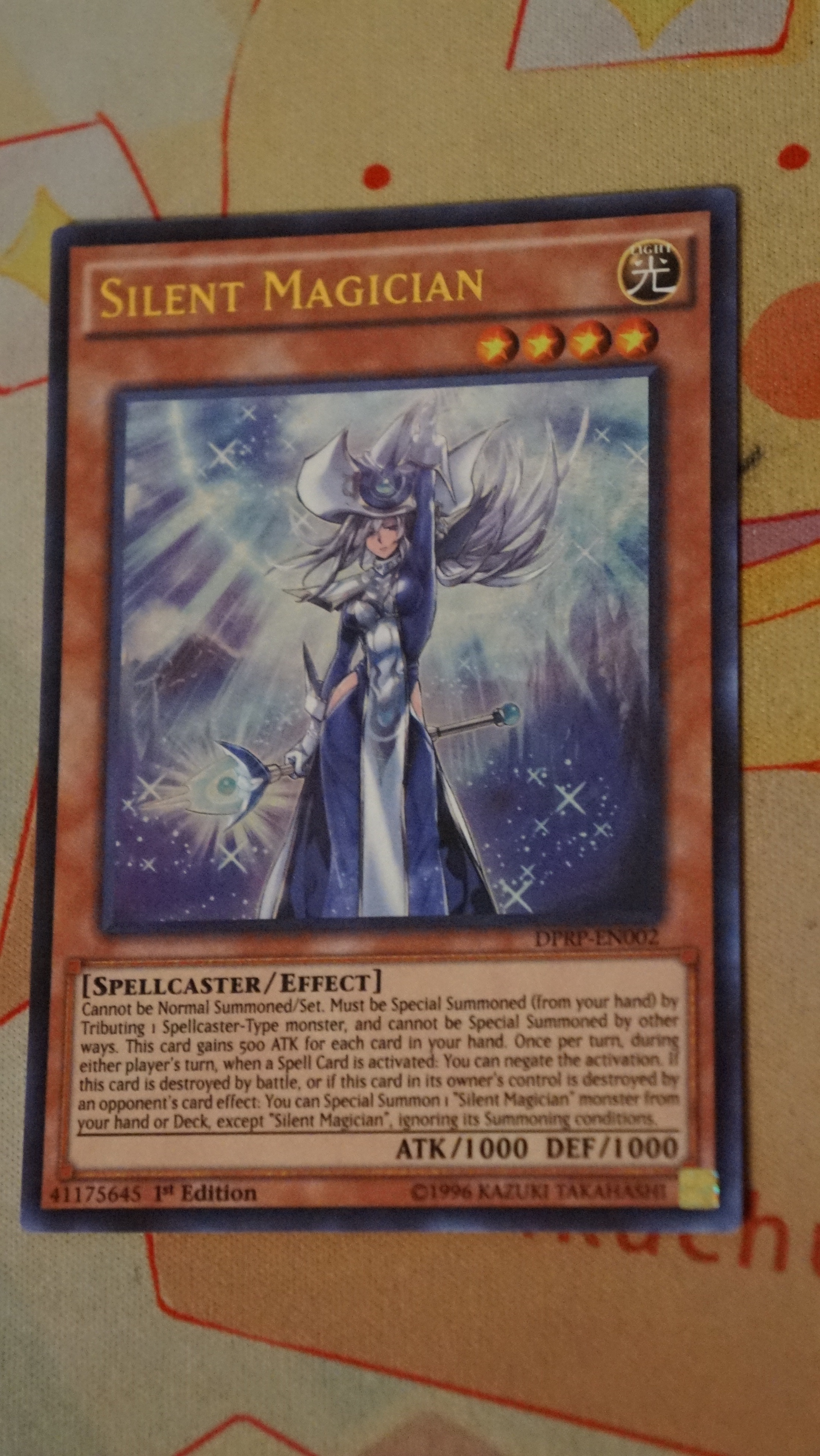 Yu-Gi-Oh Silent Magician DPRP-EN002 Holo LP - photo 3