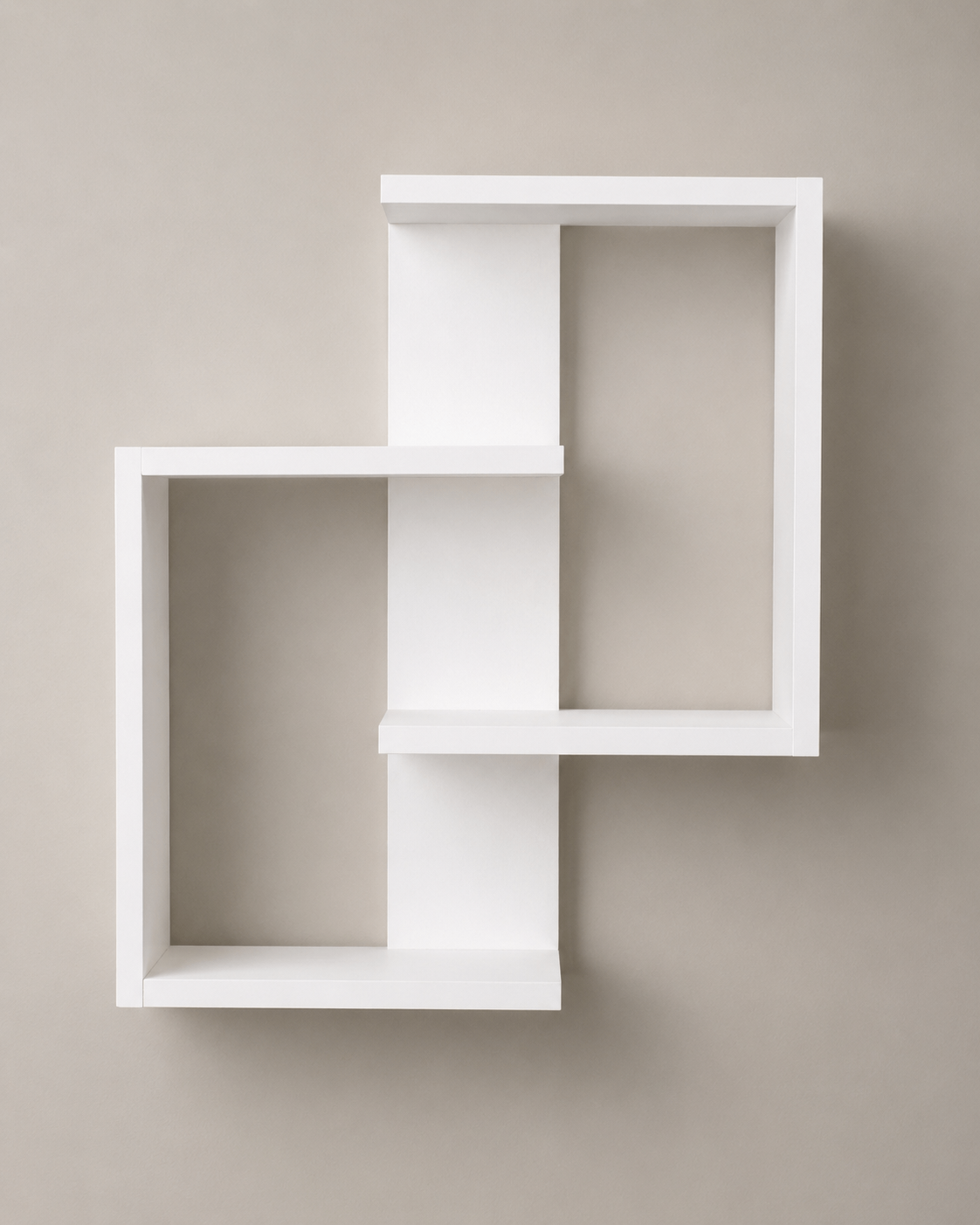 Modern Wooden Floating Shelf – Handcrafted Solid Wood Design