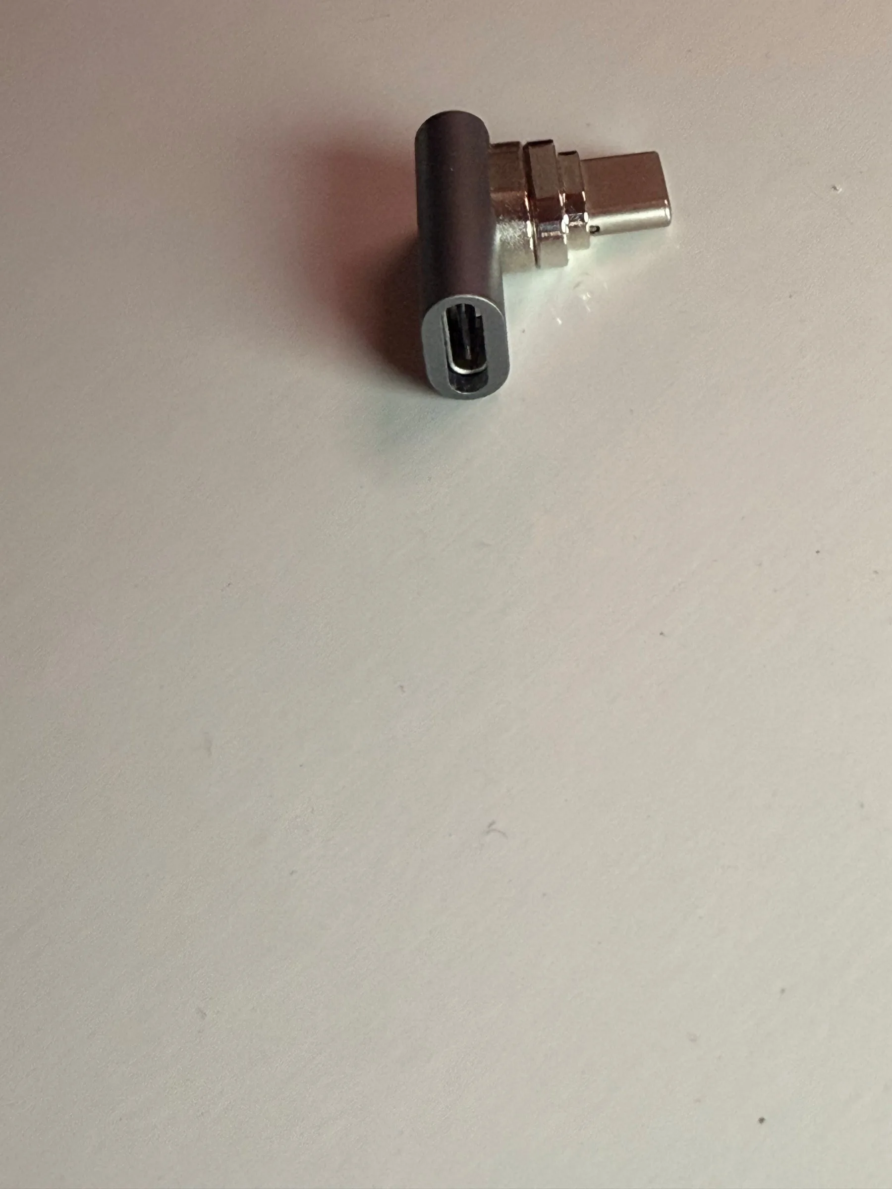 Magnetic USB-C charging adapter set (2 tips + angle connector) - photo 3