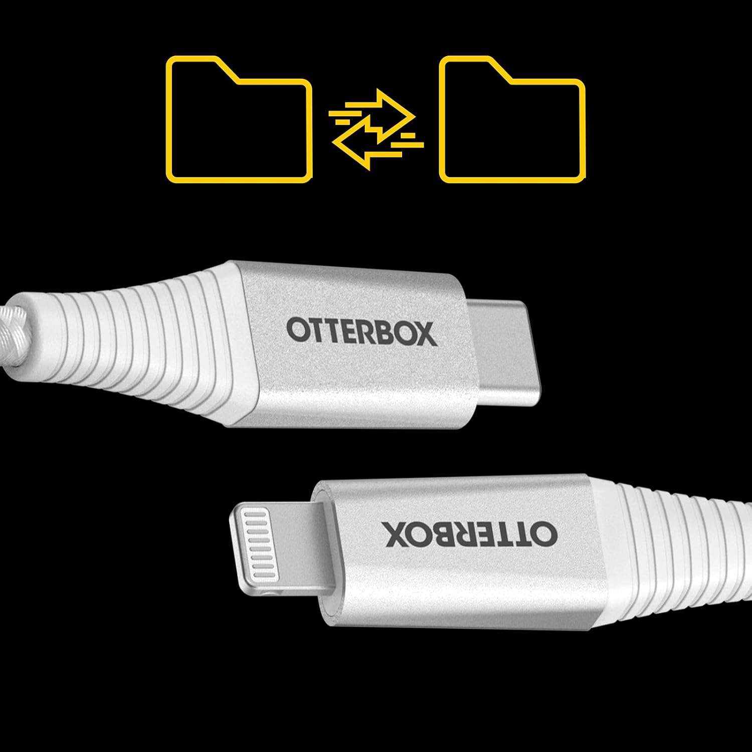 OtterBox Premium Lightning to USB-C Fast Charging Cable 2m Black - photo 3