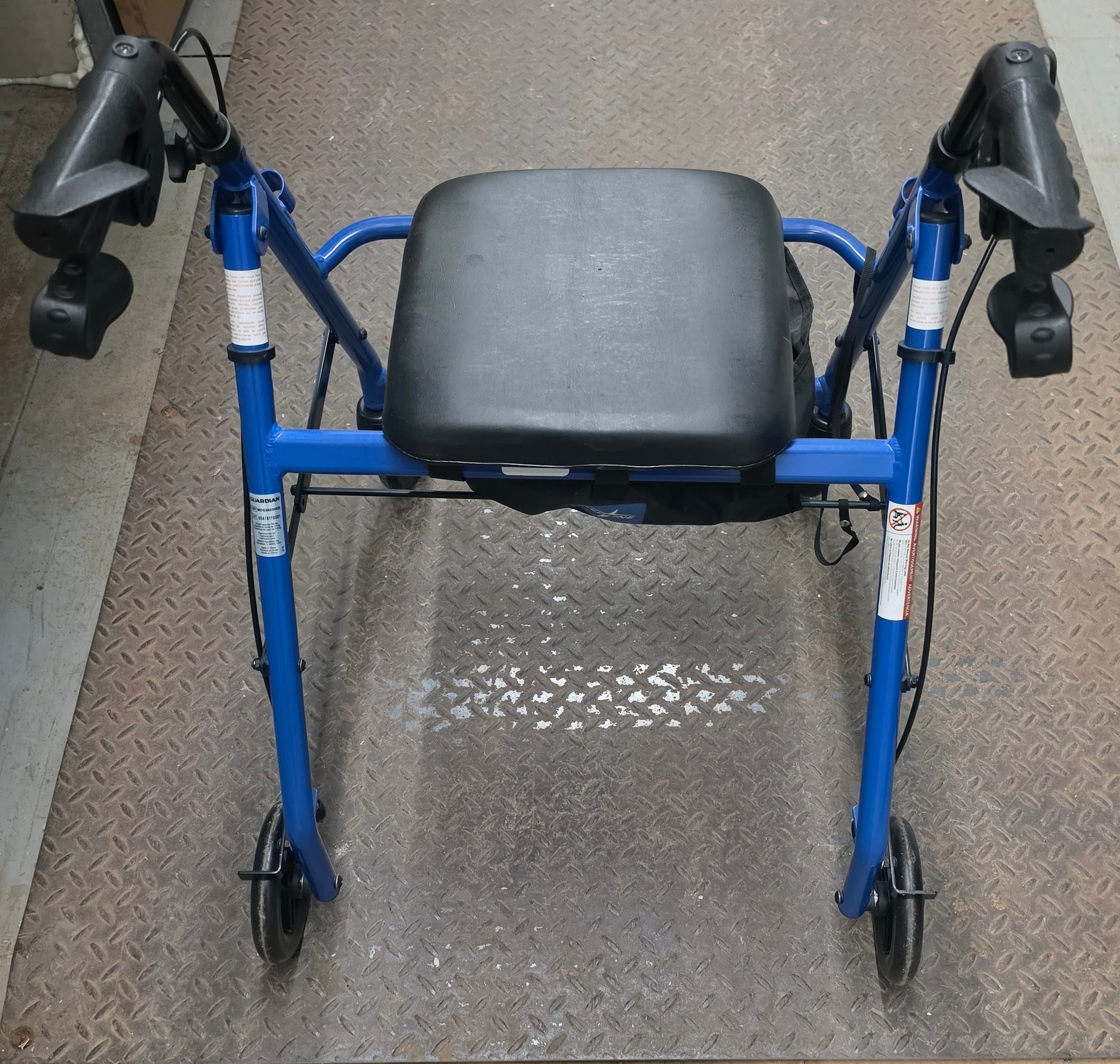 Guardian Rollator Walker with Seat - photo 2