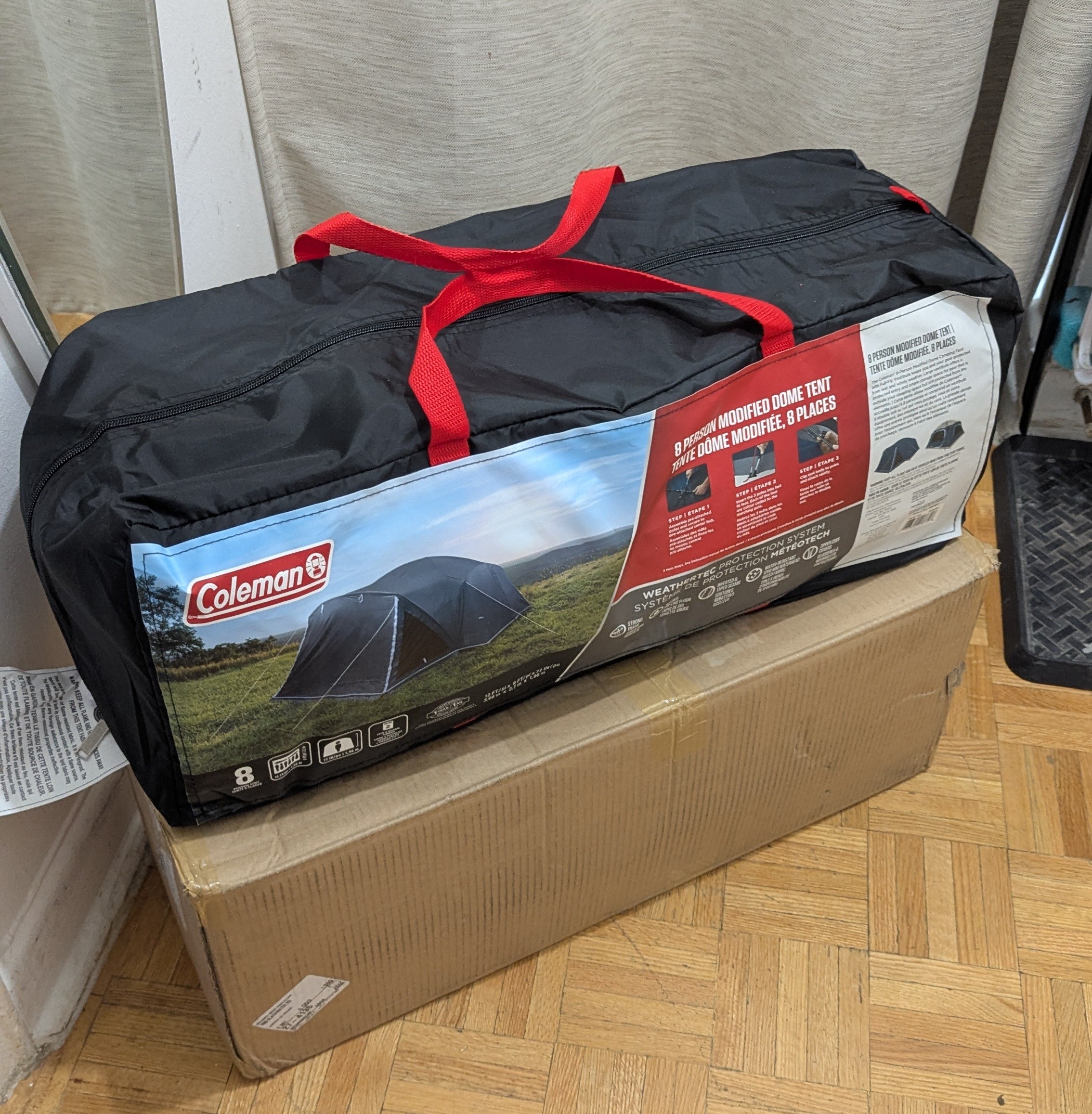 PRICE FIRM! NEW Tent 8-Person Camping Skydome Family Cabin Elite