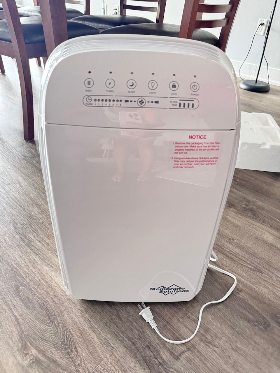 MSA3 Smart Air Purifier - Membrane Solutions