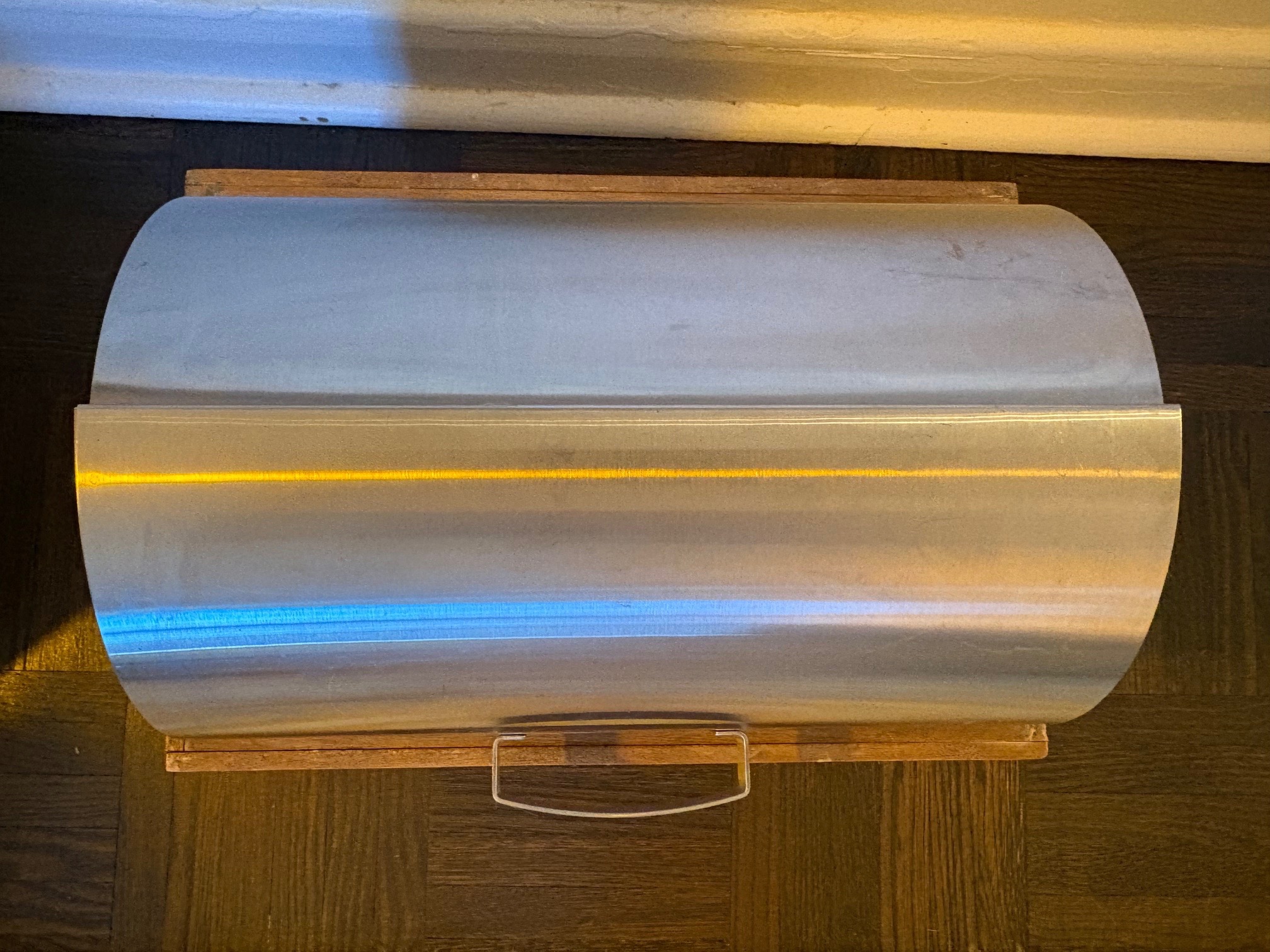 Vintage IKEA ORDNING Stainless Steel Bread Box Bin - photo 2