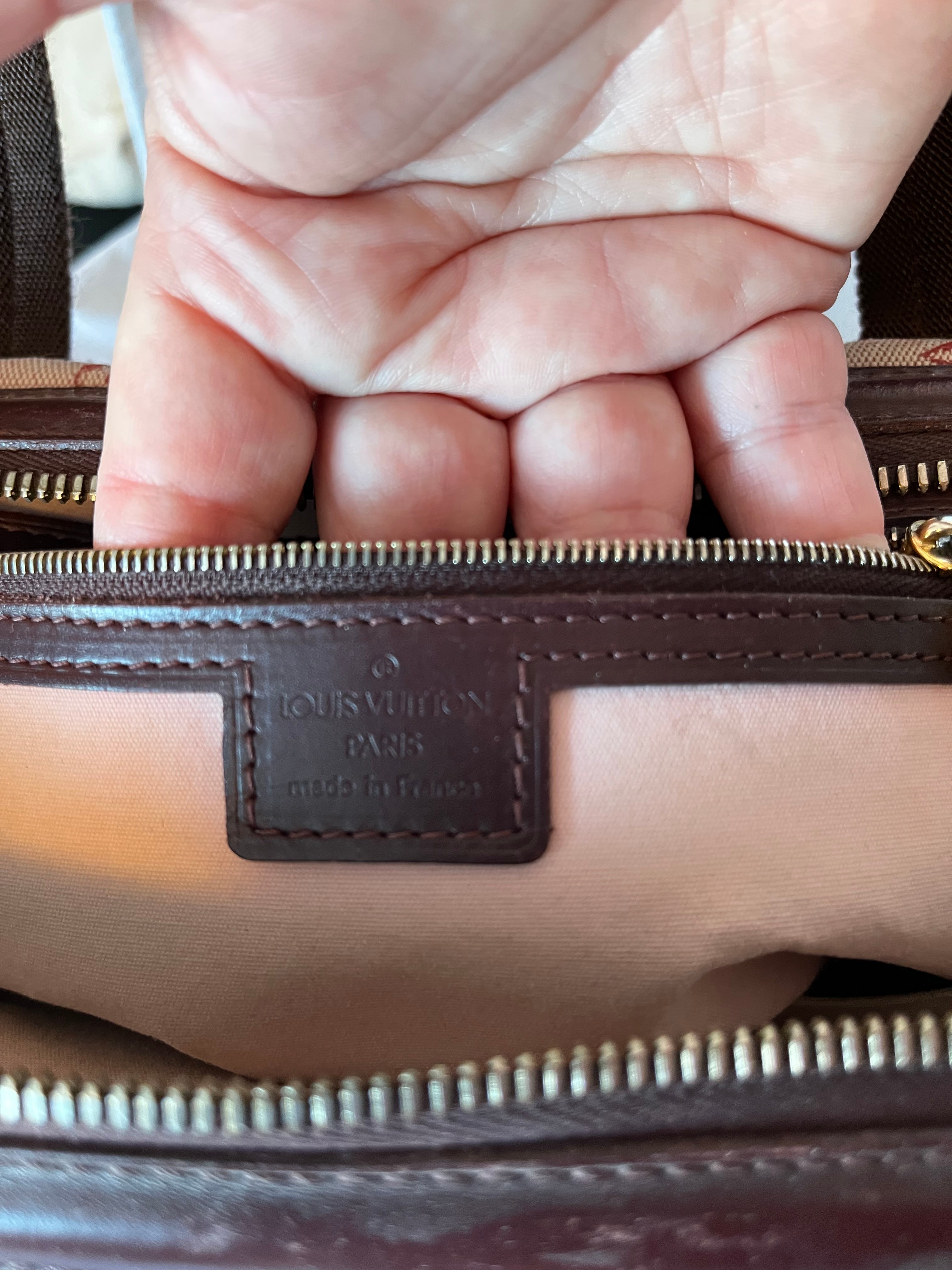 LOUIS VUITTON Josephine Burgundy Monogram Mini Lin GM Speedy - photo 2