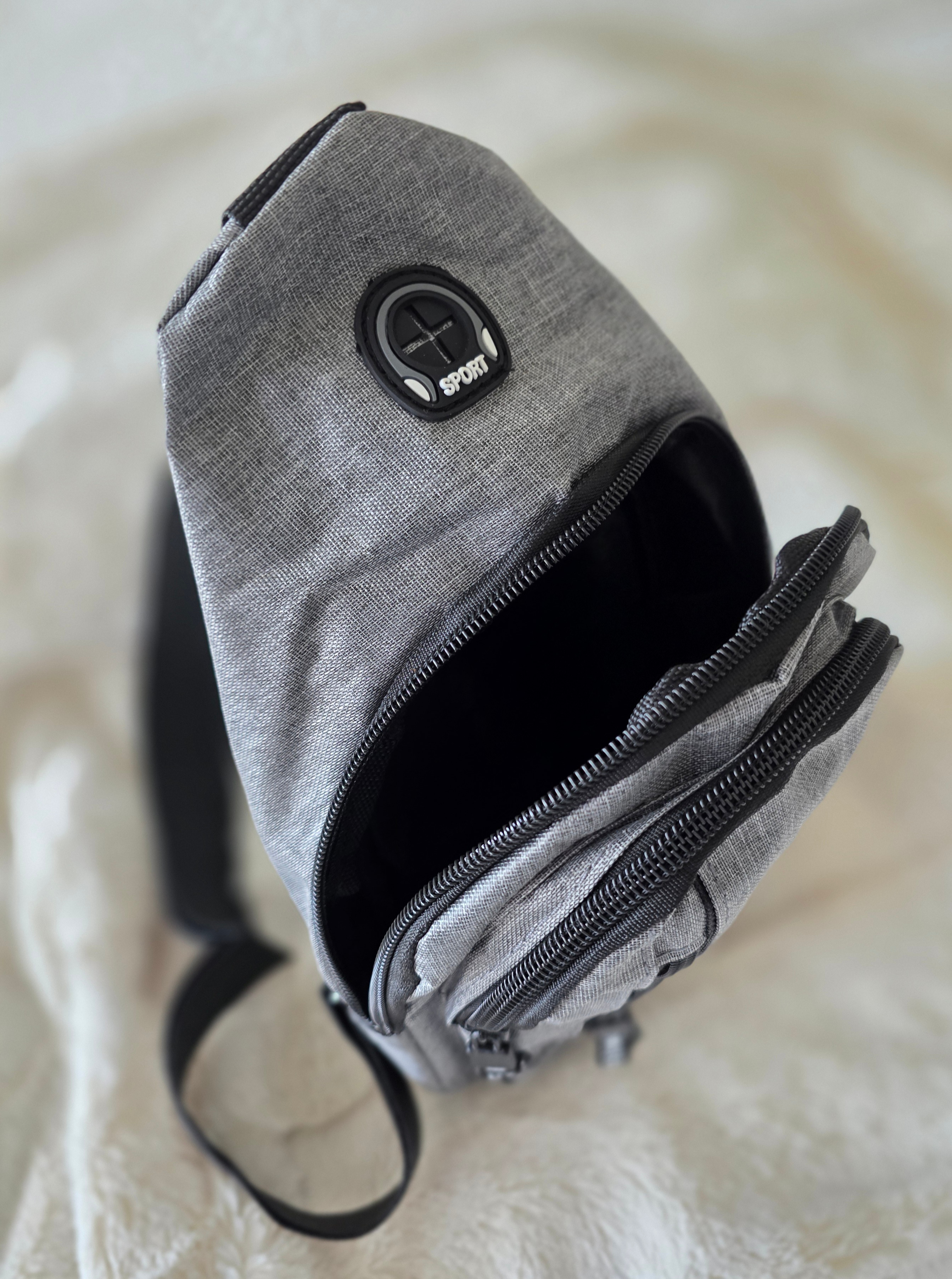 "FASHION INSTINCT" GREY Unisex-Crossbody Bag/Sling Bag-NEW - photo 5