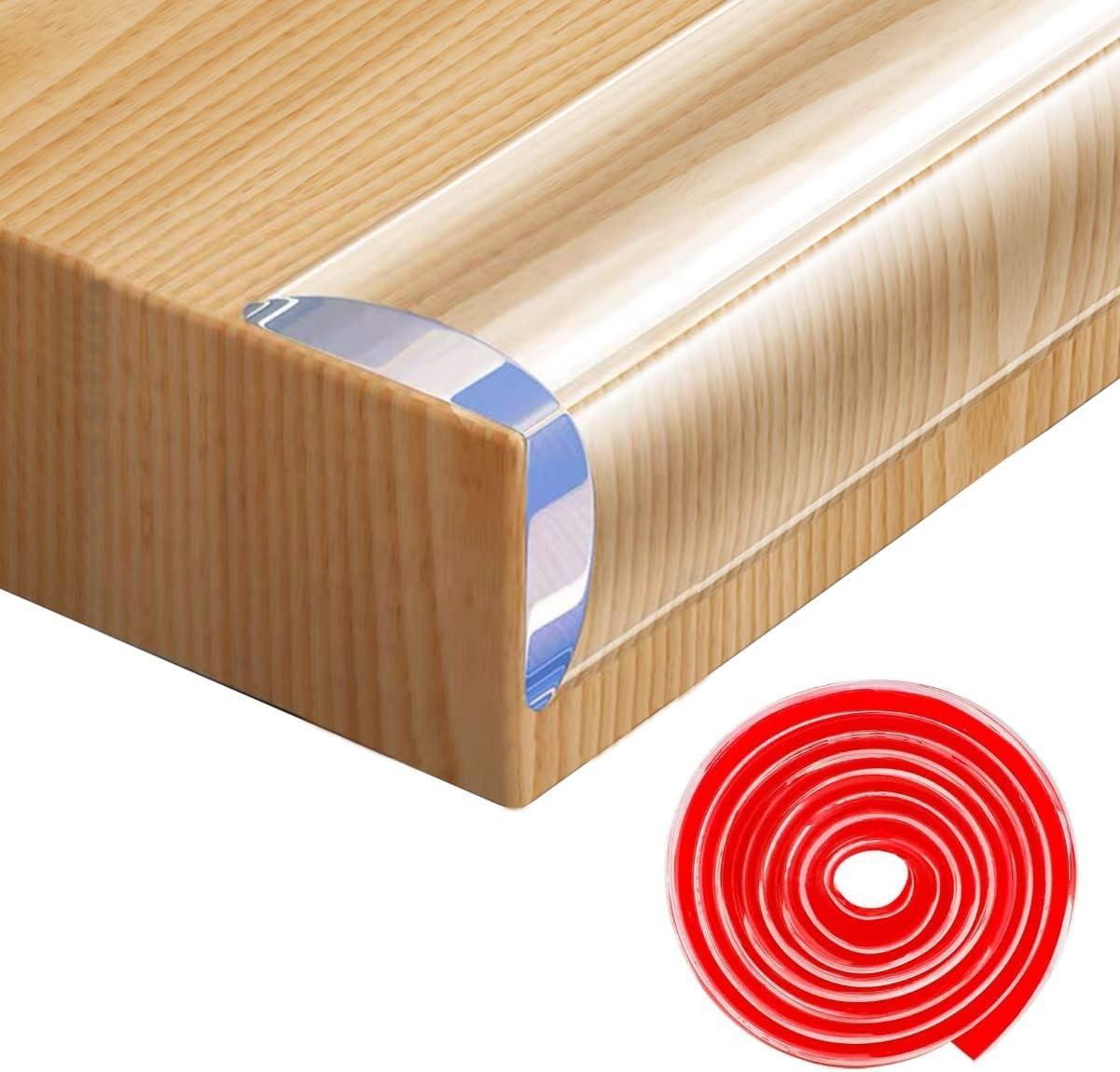 Furniture Edge Protection Strip – 2m Clear PVC - photo 3