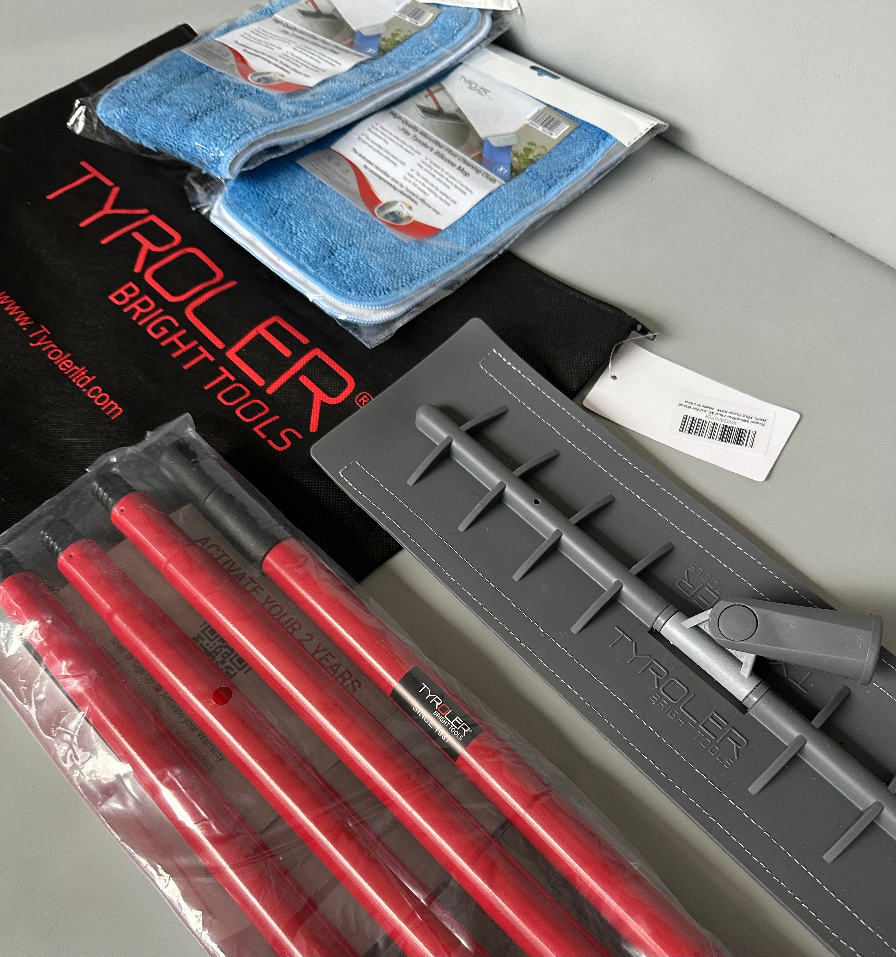 Tyroler Microfiber Floor Mop with Flexible Silicone - photo 3