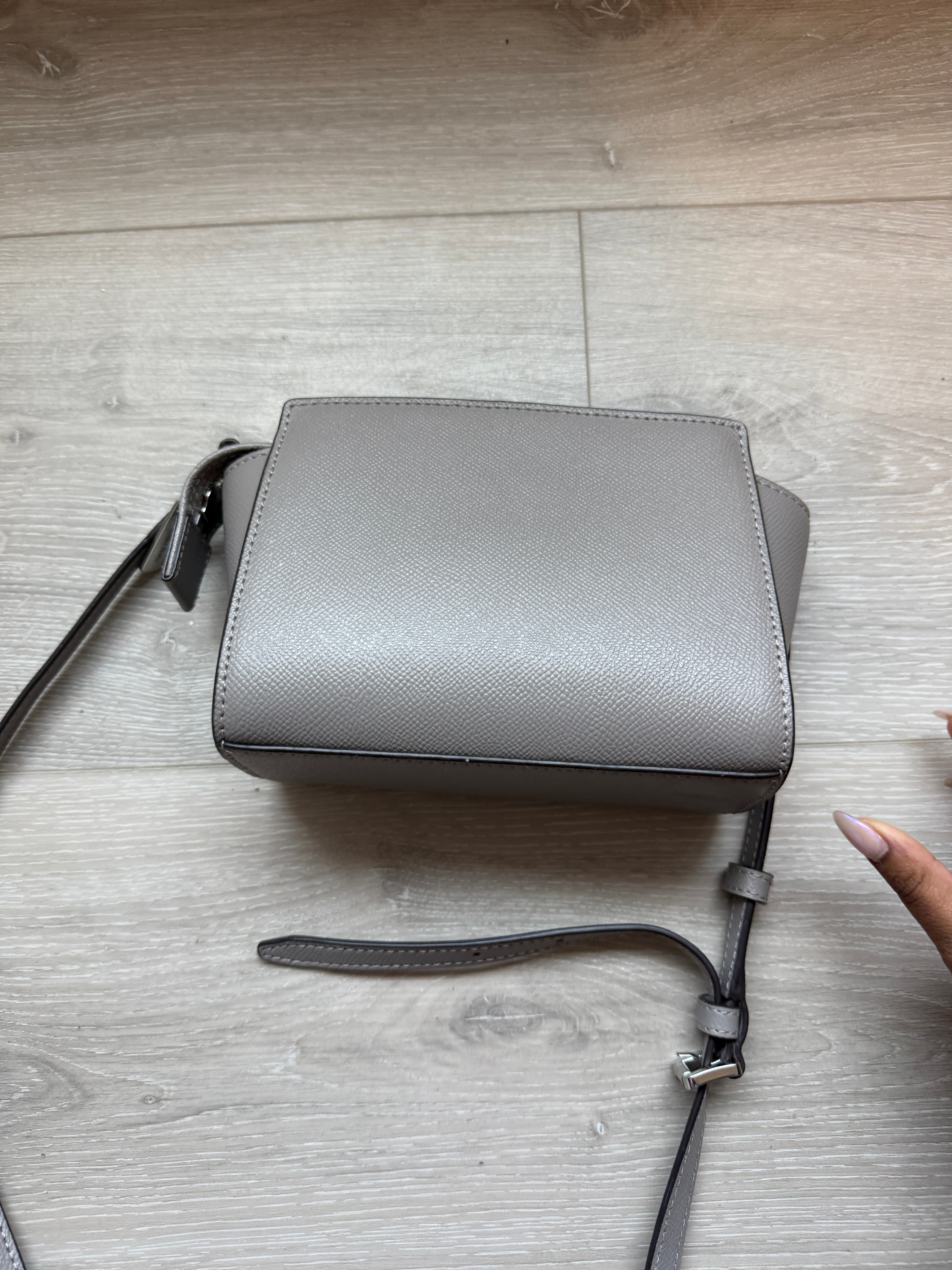 Michael Kors Grey Saffiano Leather Crossbody Bag - photo 3