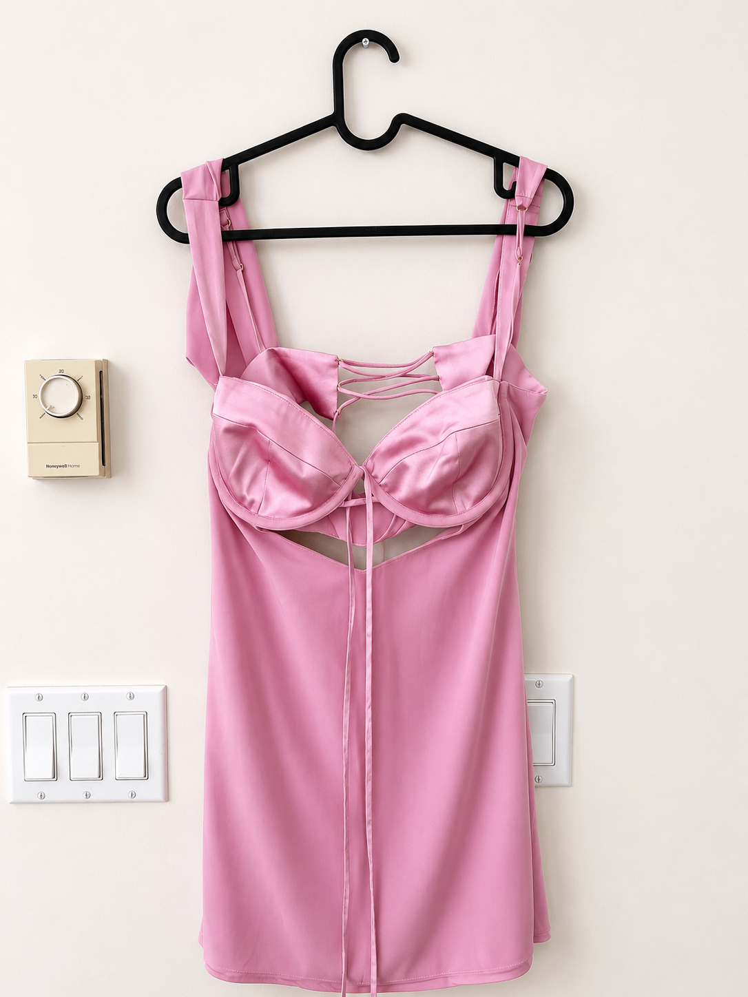 Oh Polly Pink Mini Dress